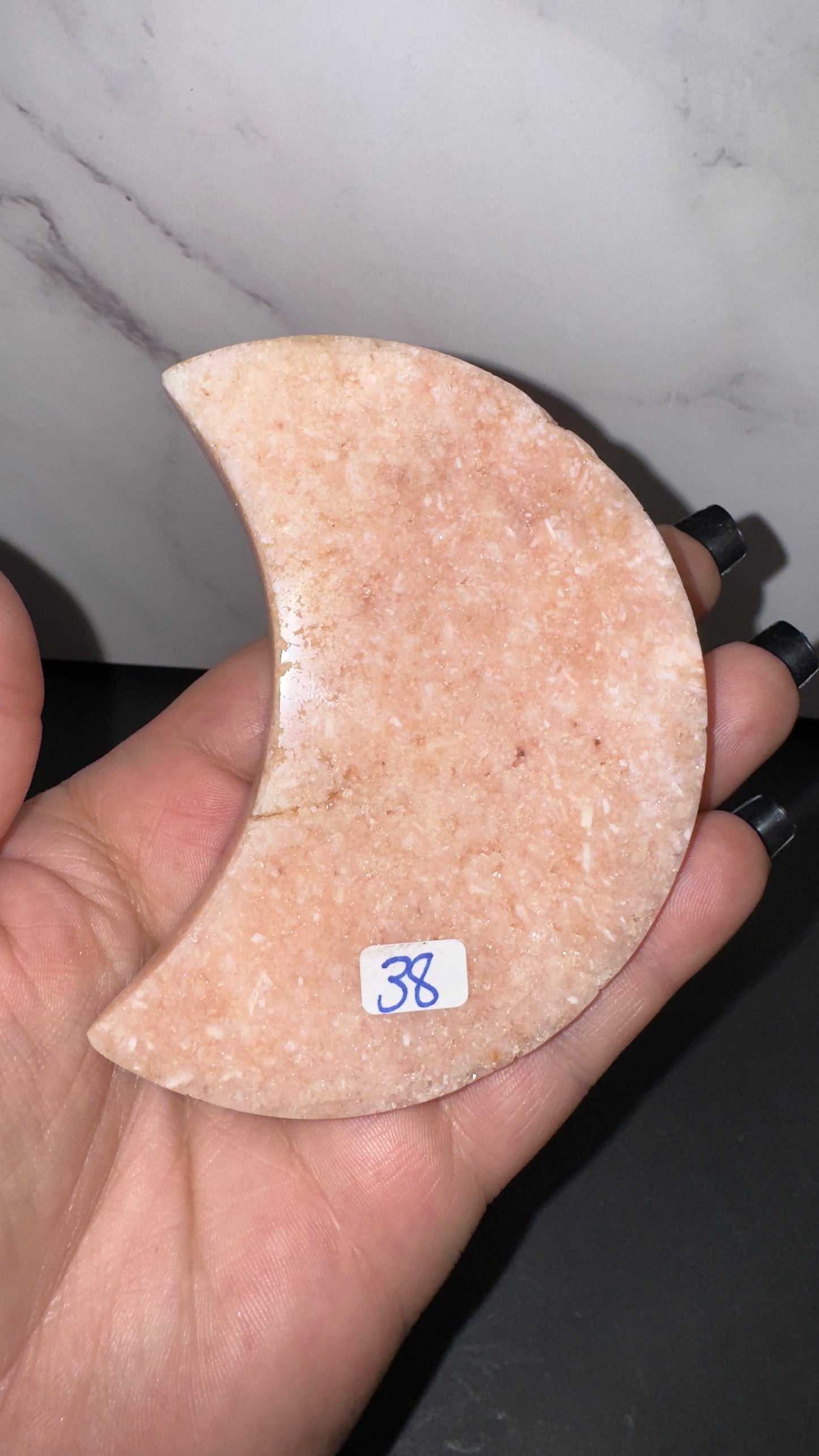 Pink amethyst moon