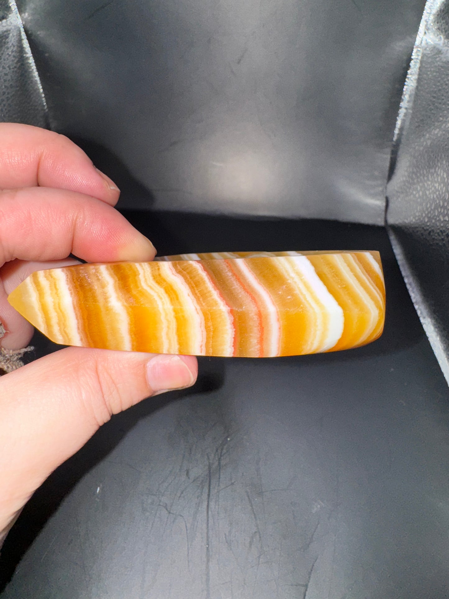 Orange calcite