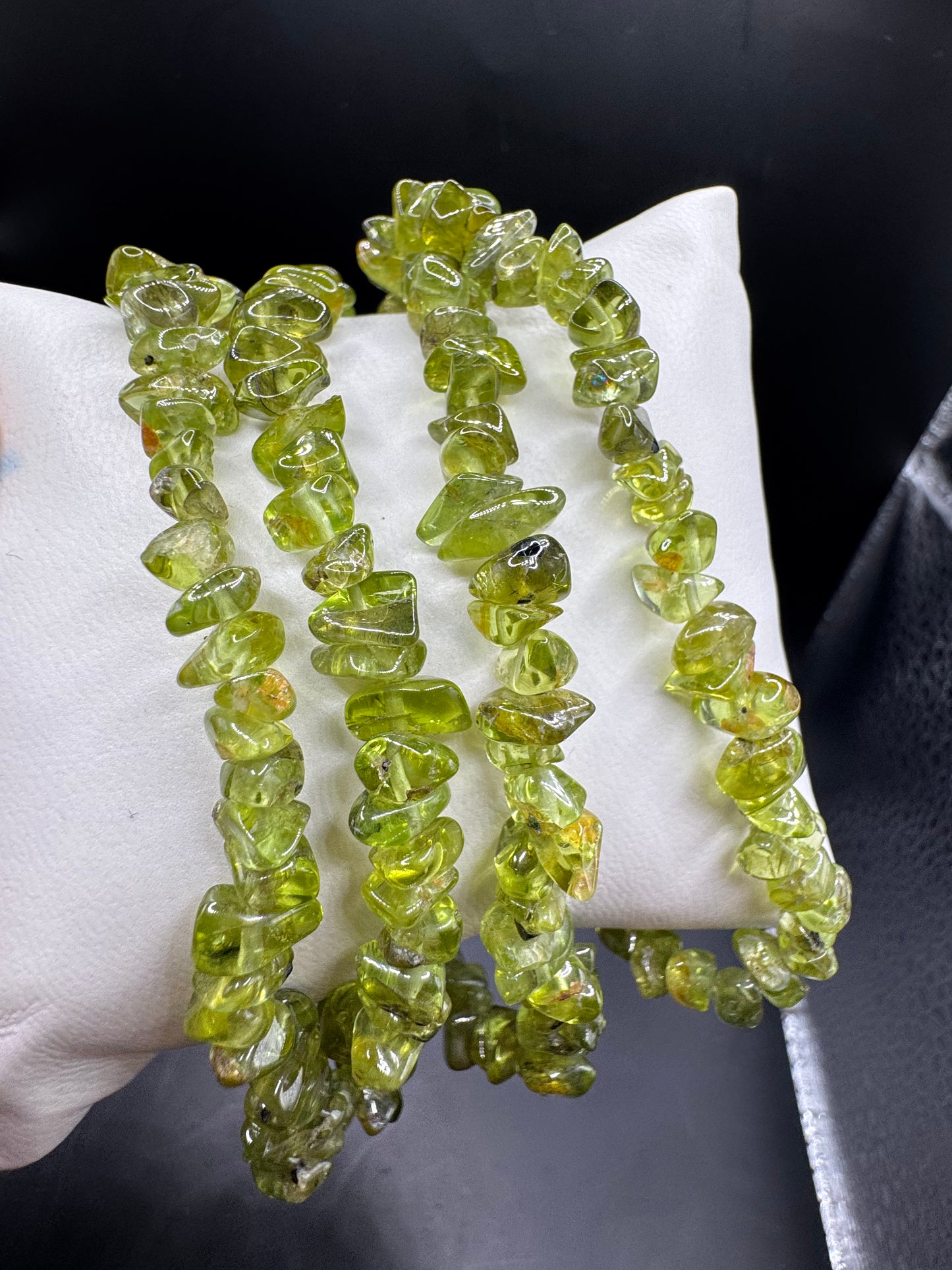 Peridot necklace