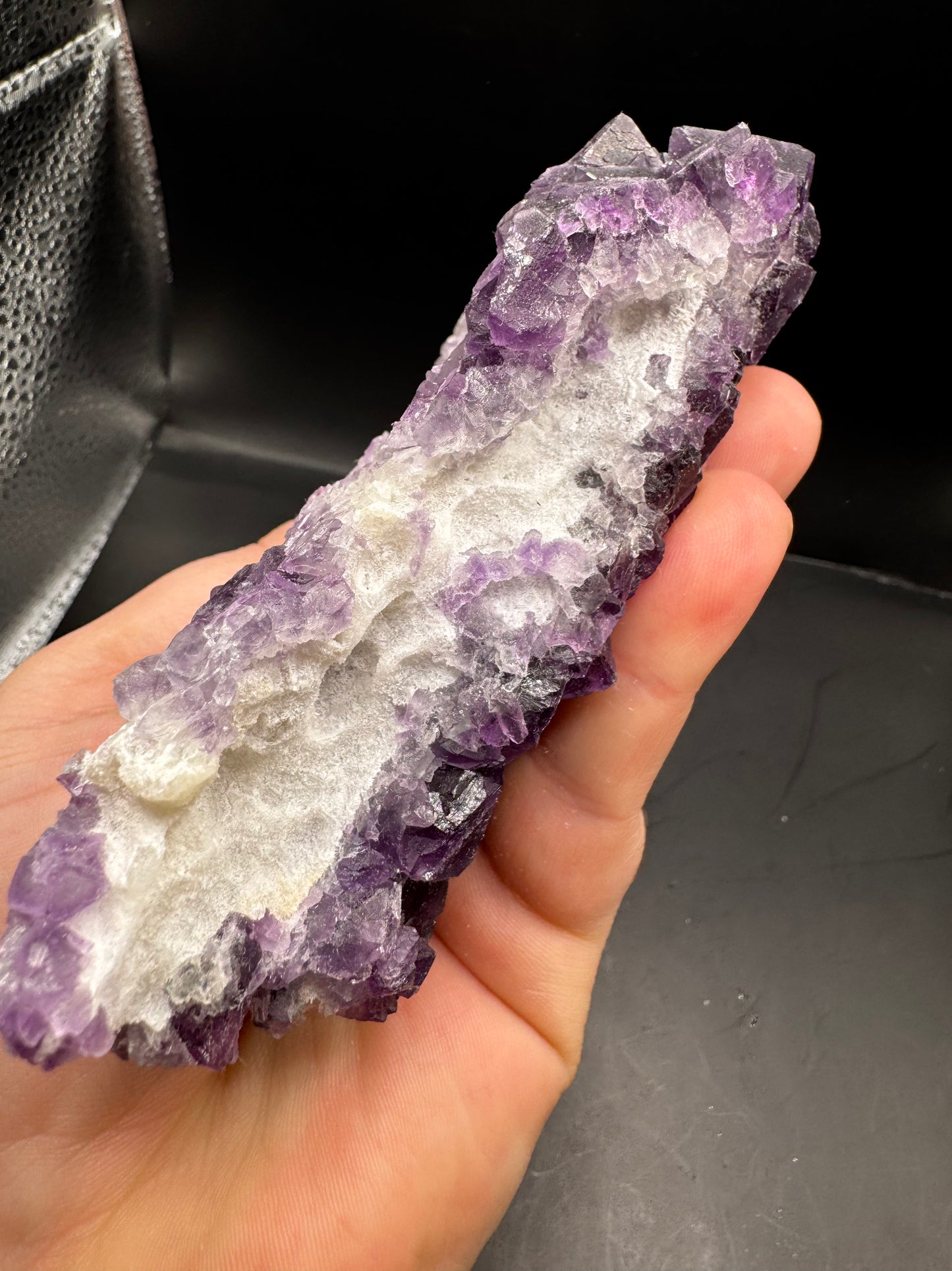 Octahedral fluorite