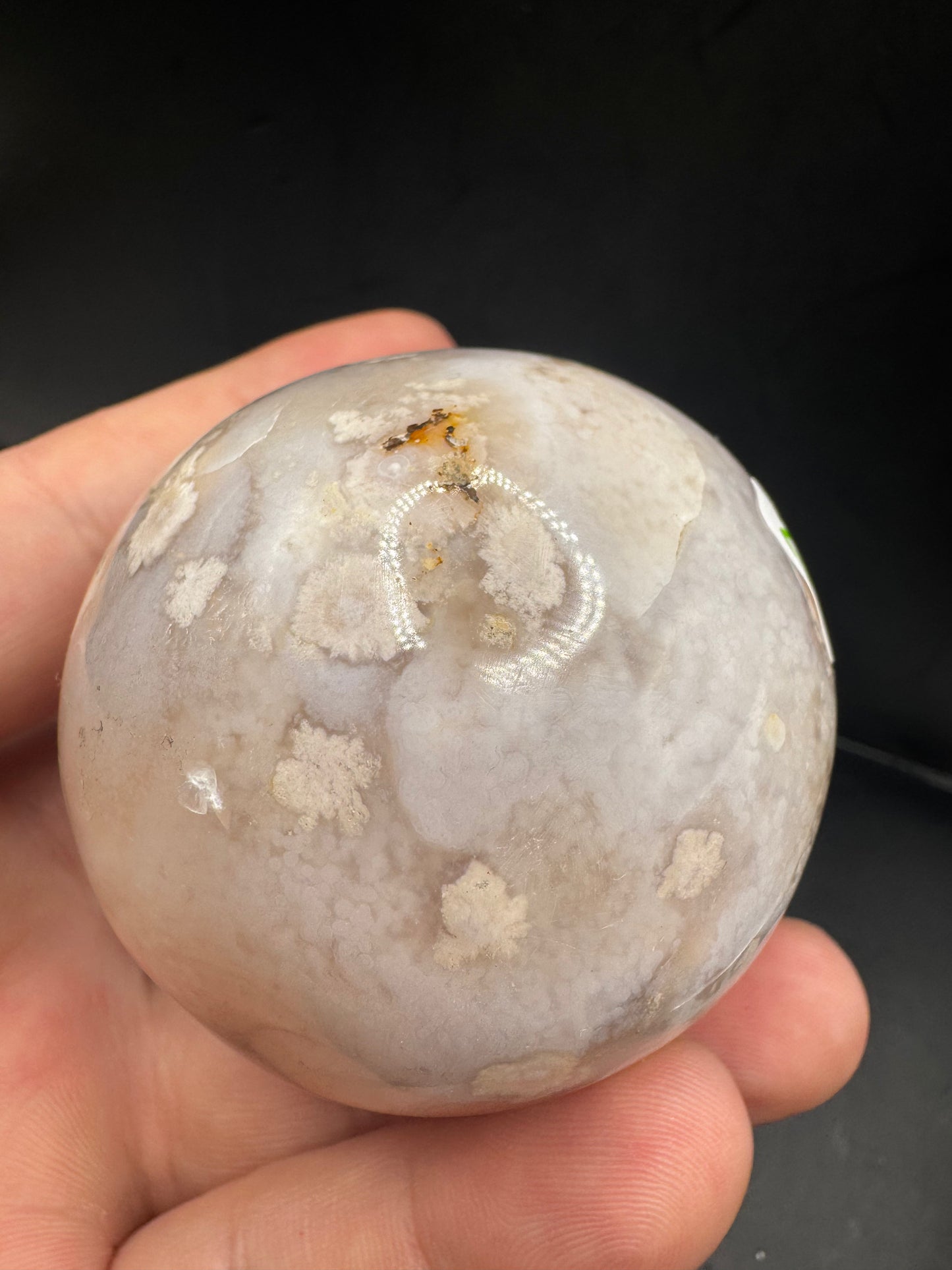 Flower agate
