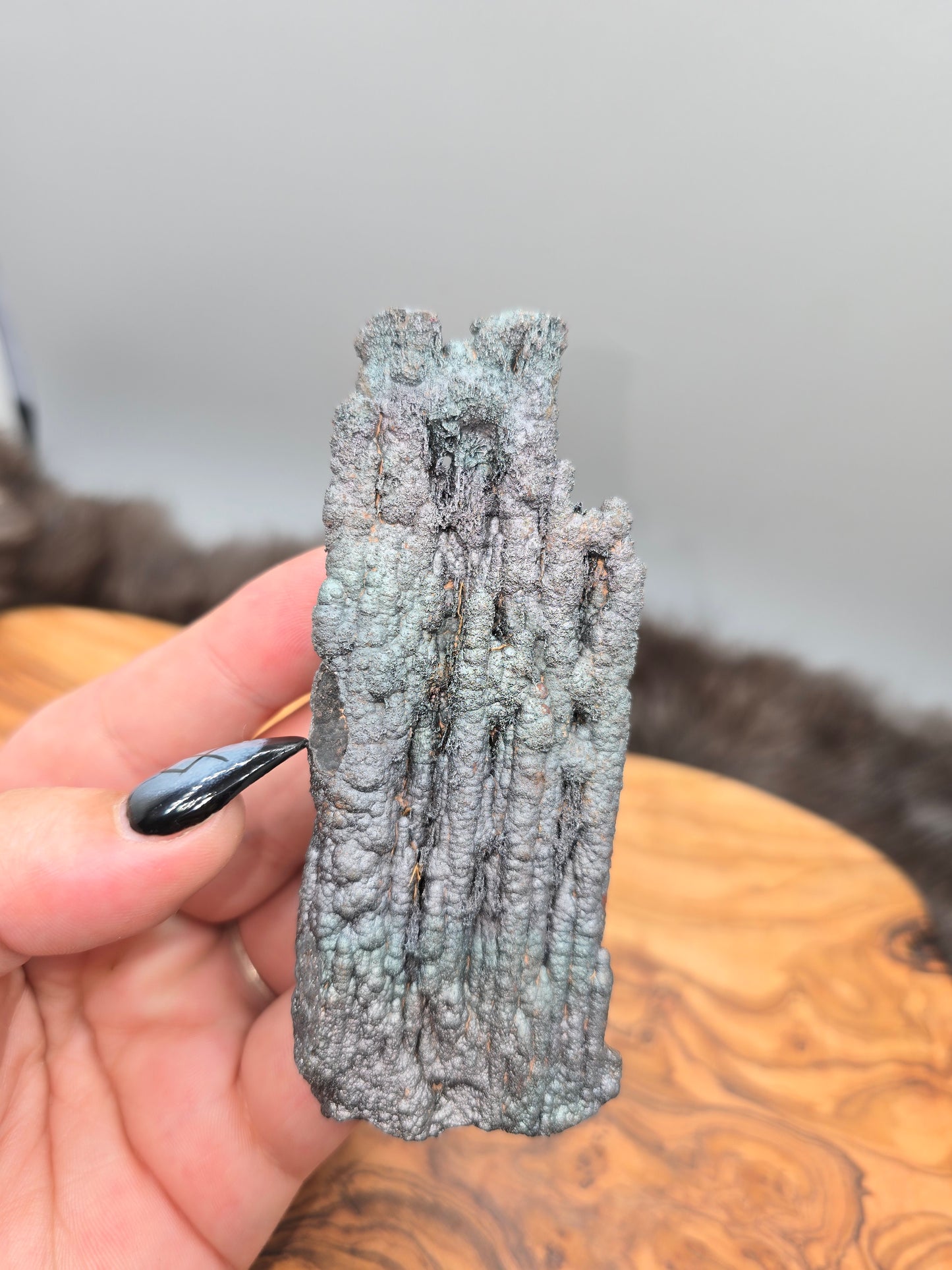 Irridescent hematite