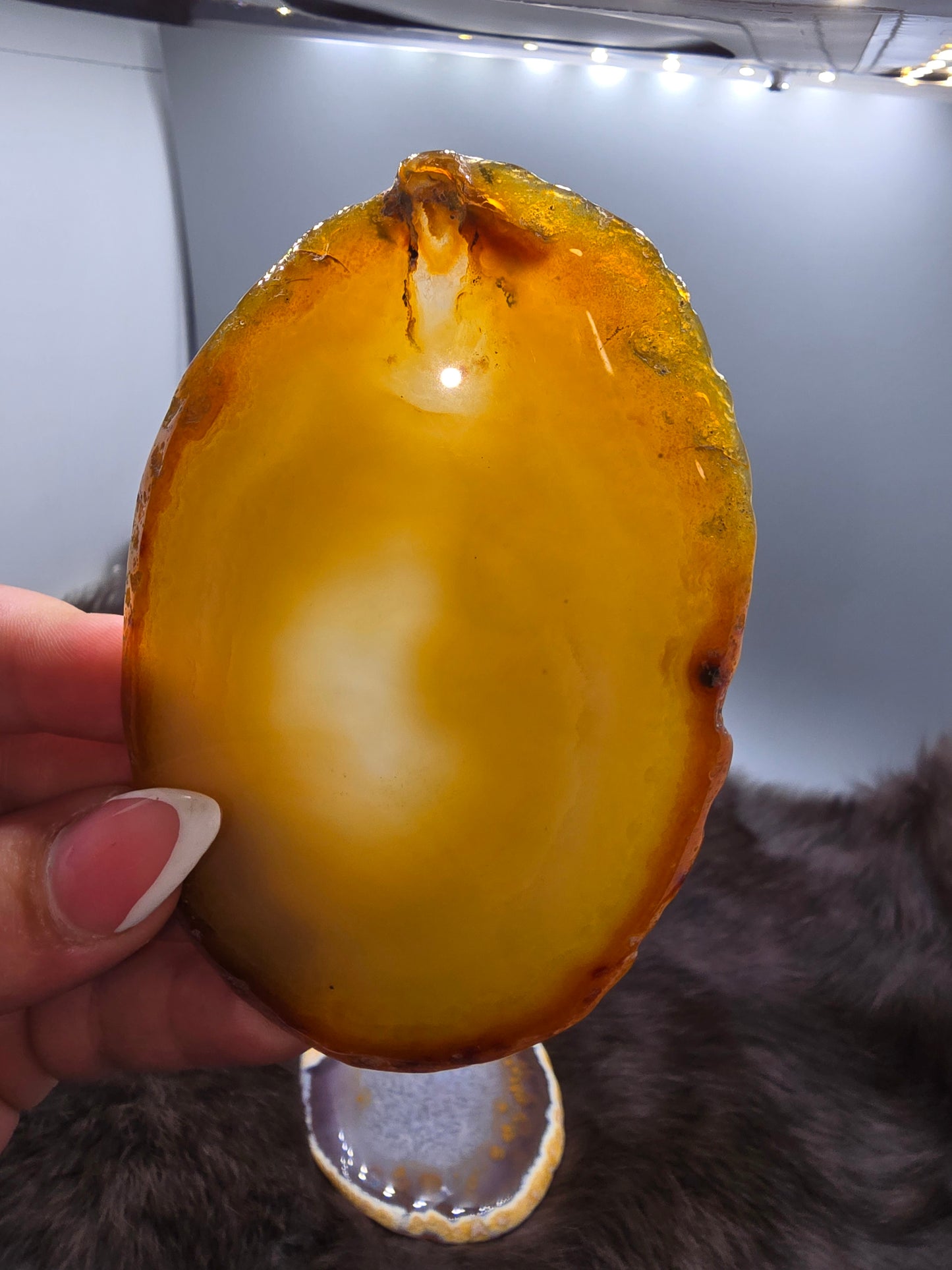 Agate slices