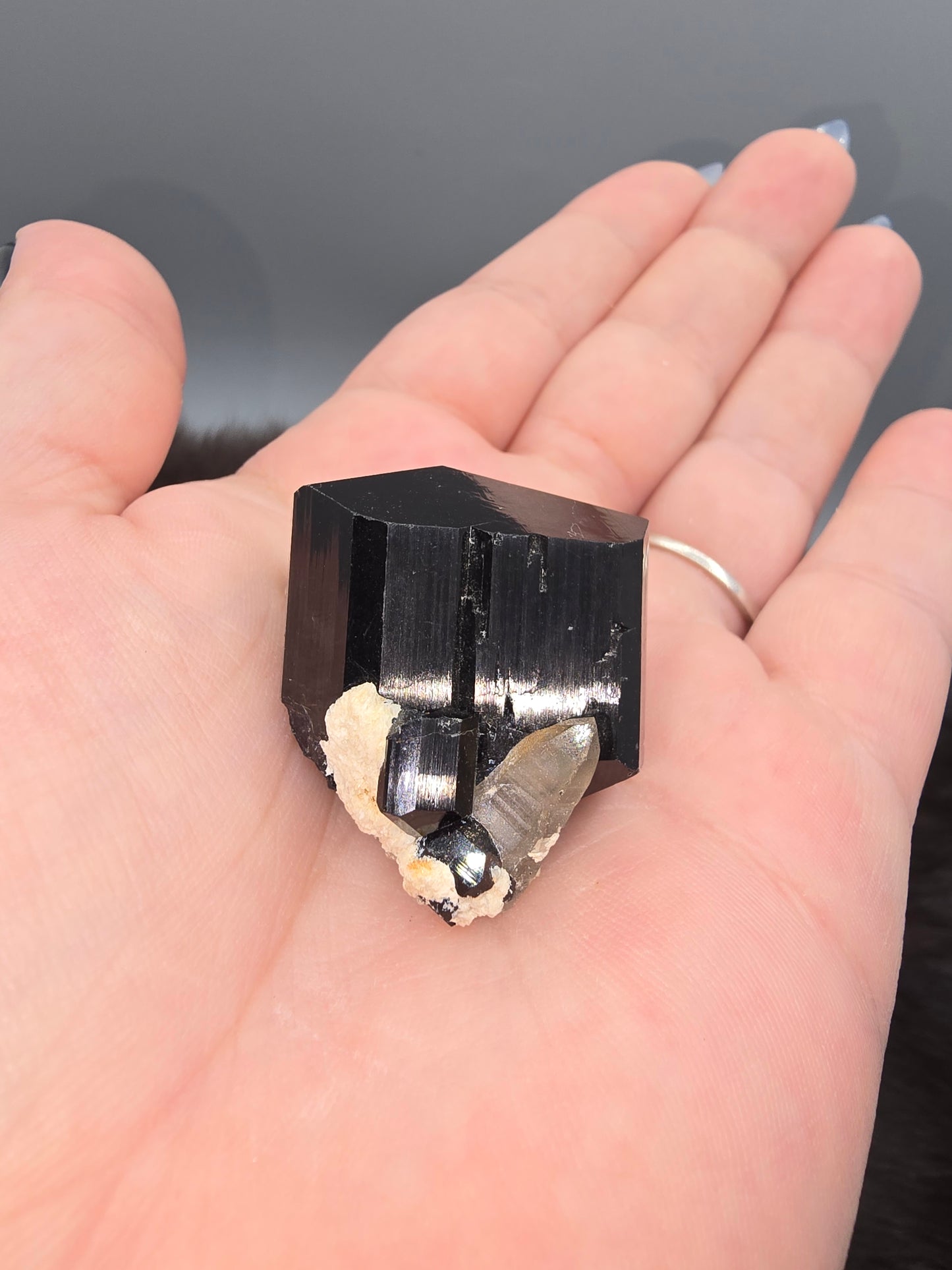 Tourmaline with smokey