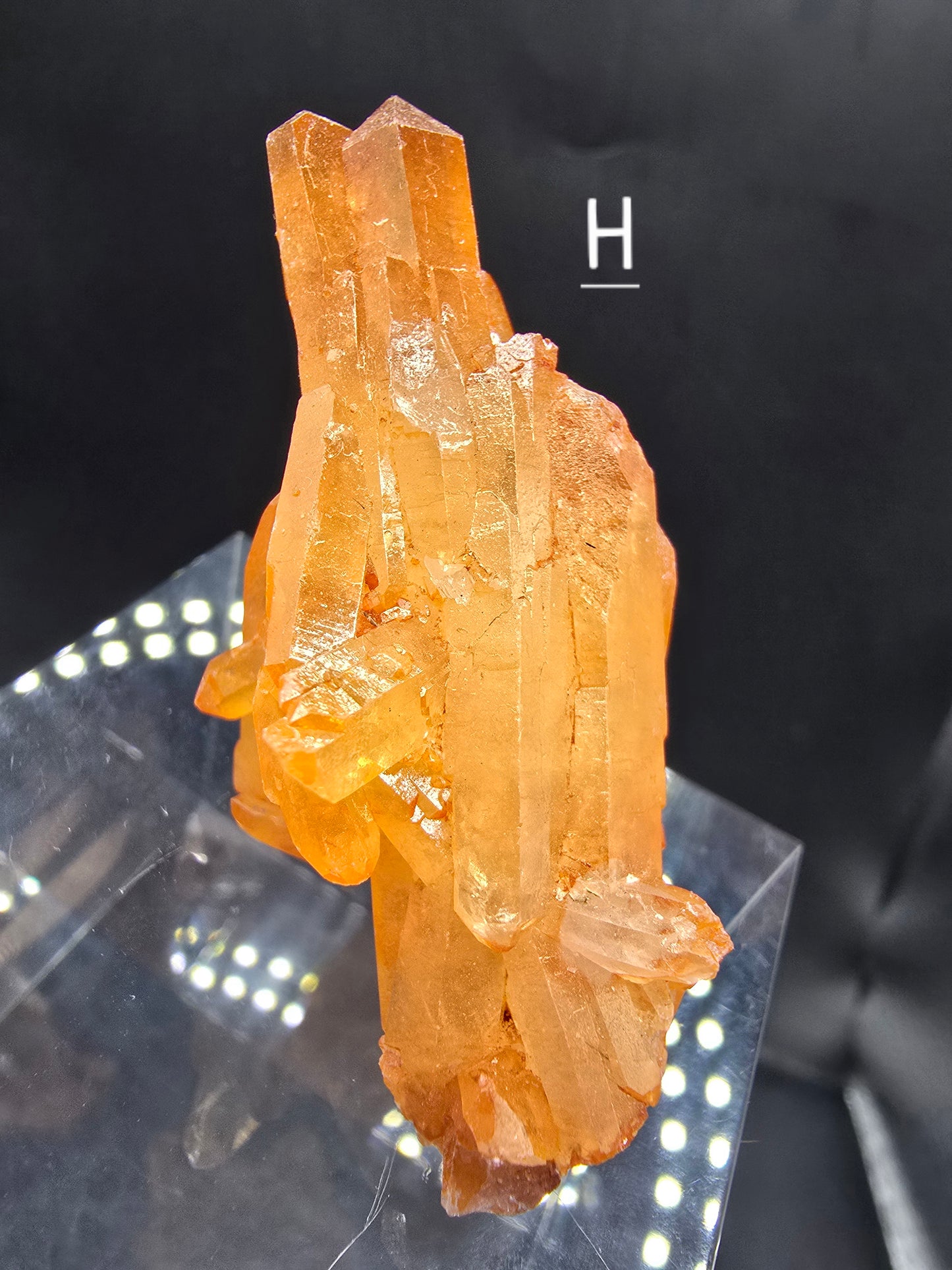 Tangerine quartz
