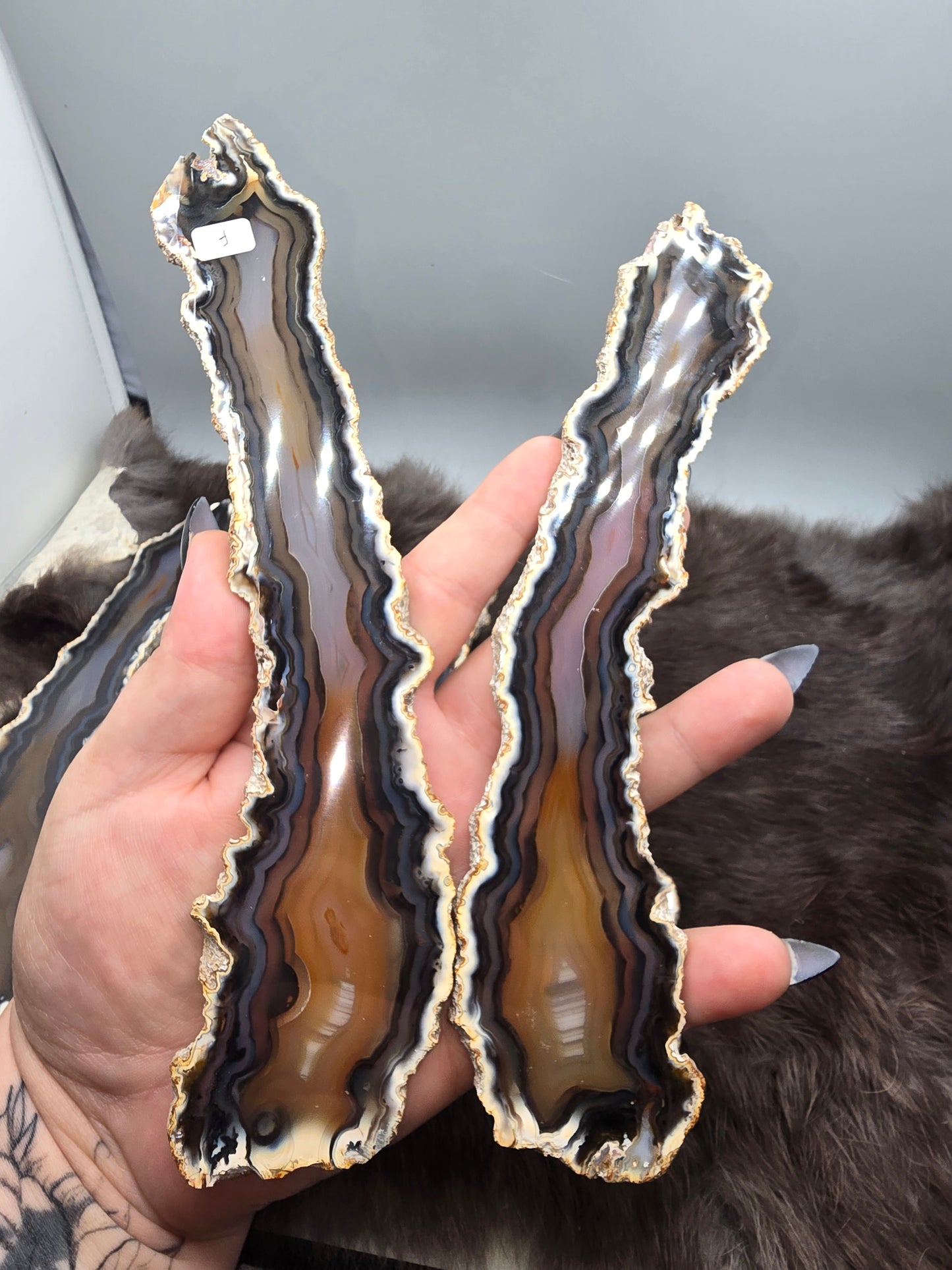 Agate slices