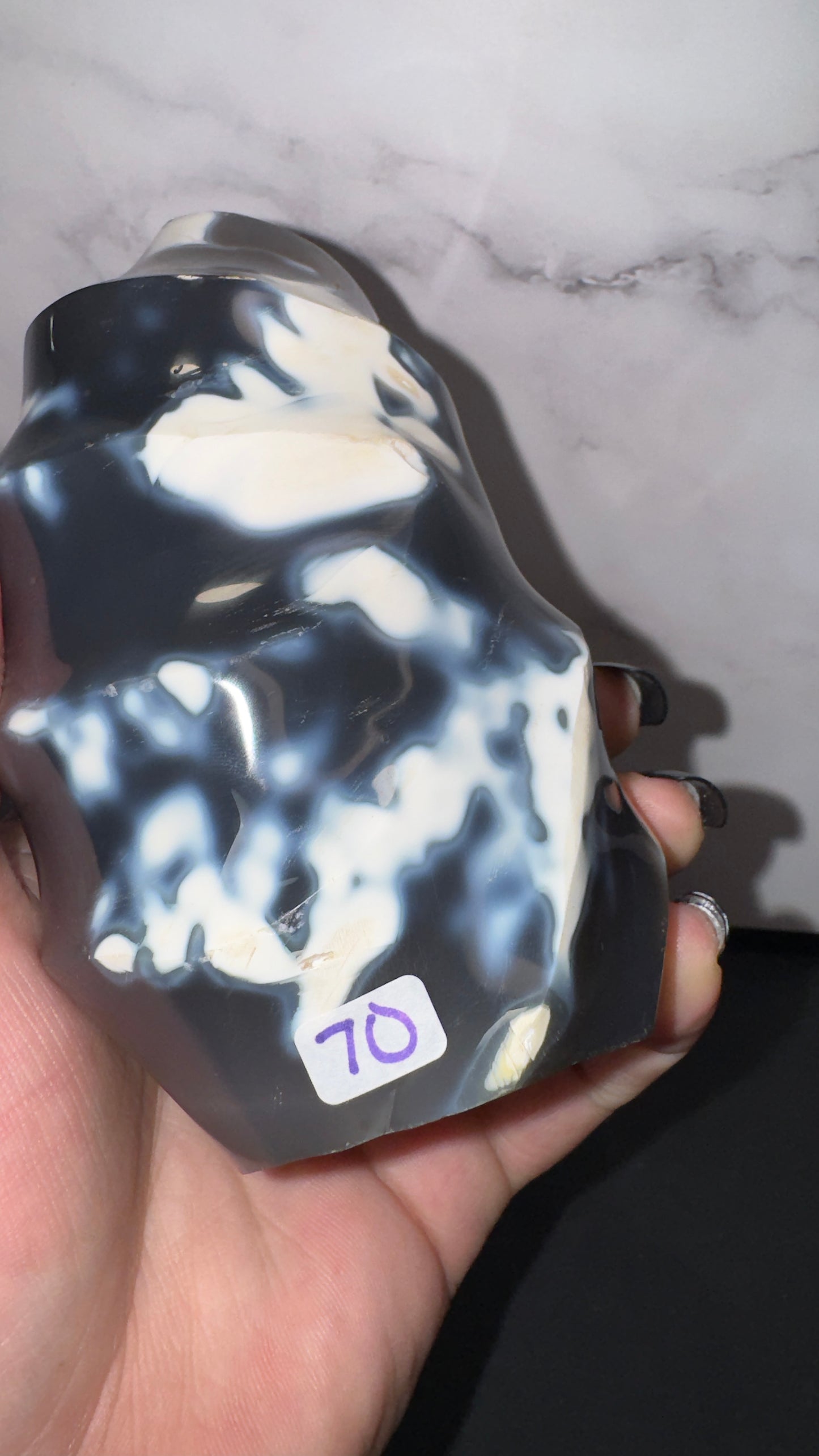 Orca agate