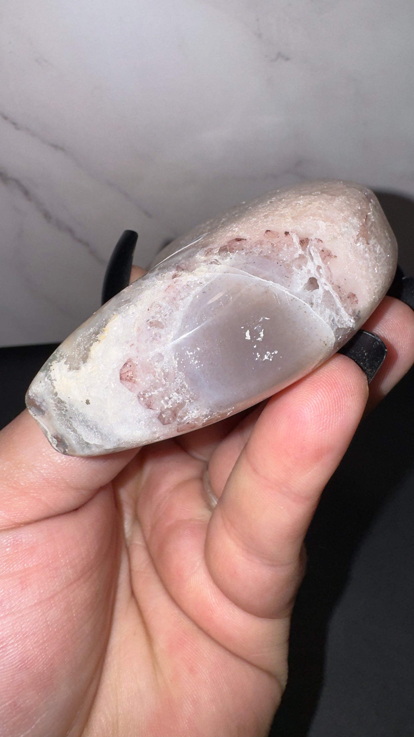 Pink amethyst moon