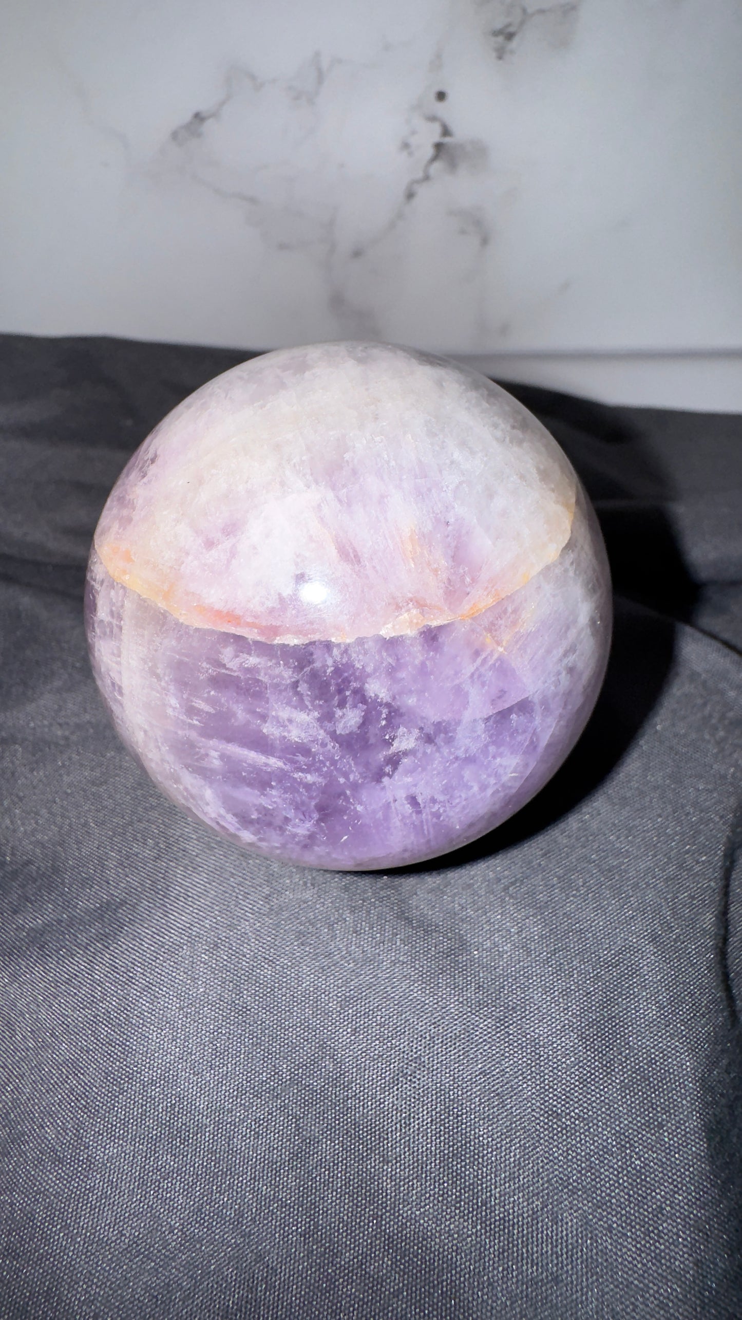 Amethyst sphere