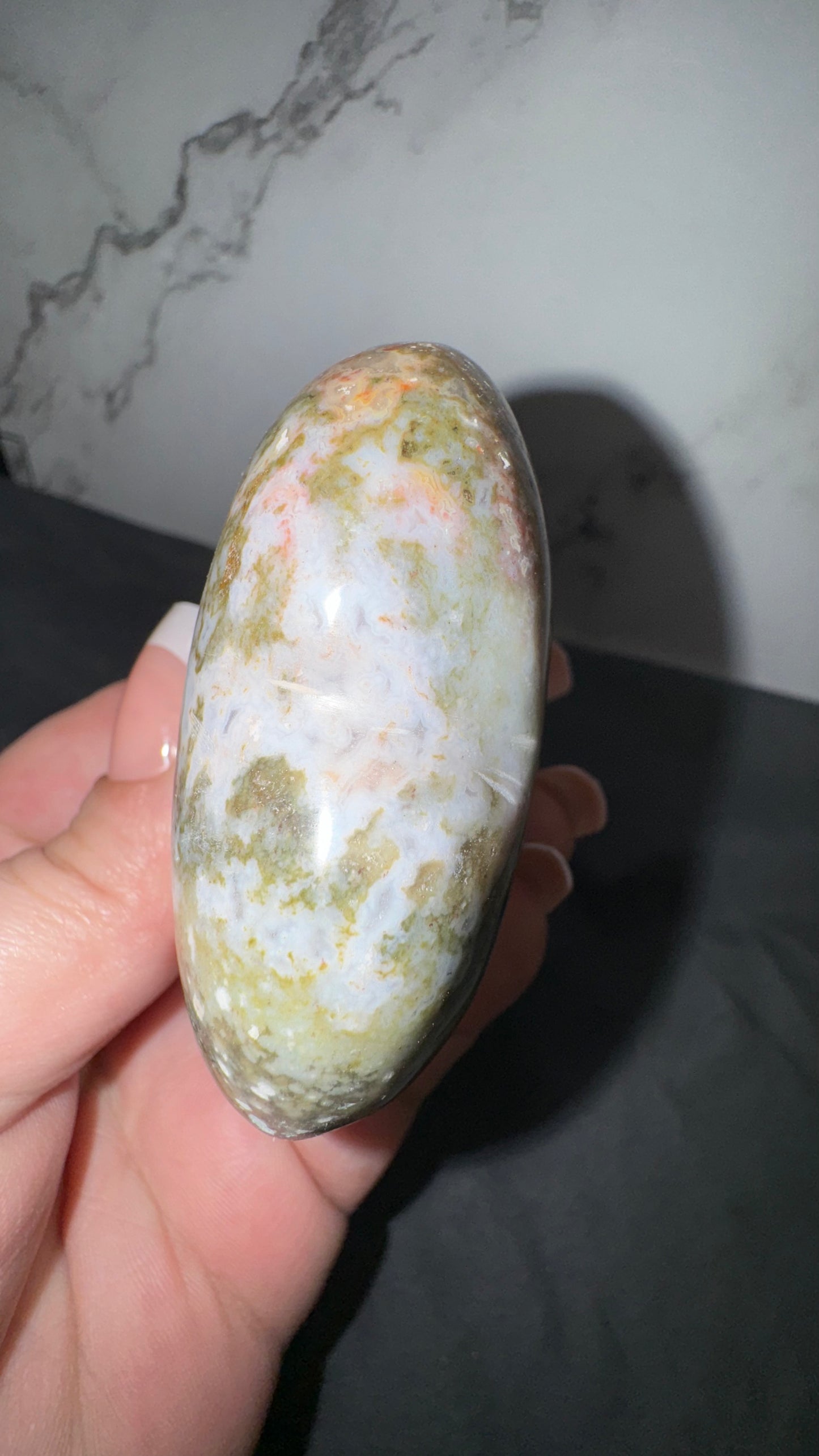 Sea jasper heart