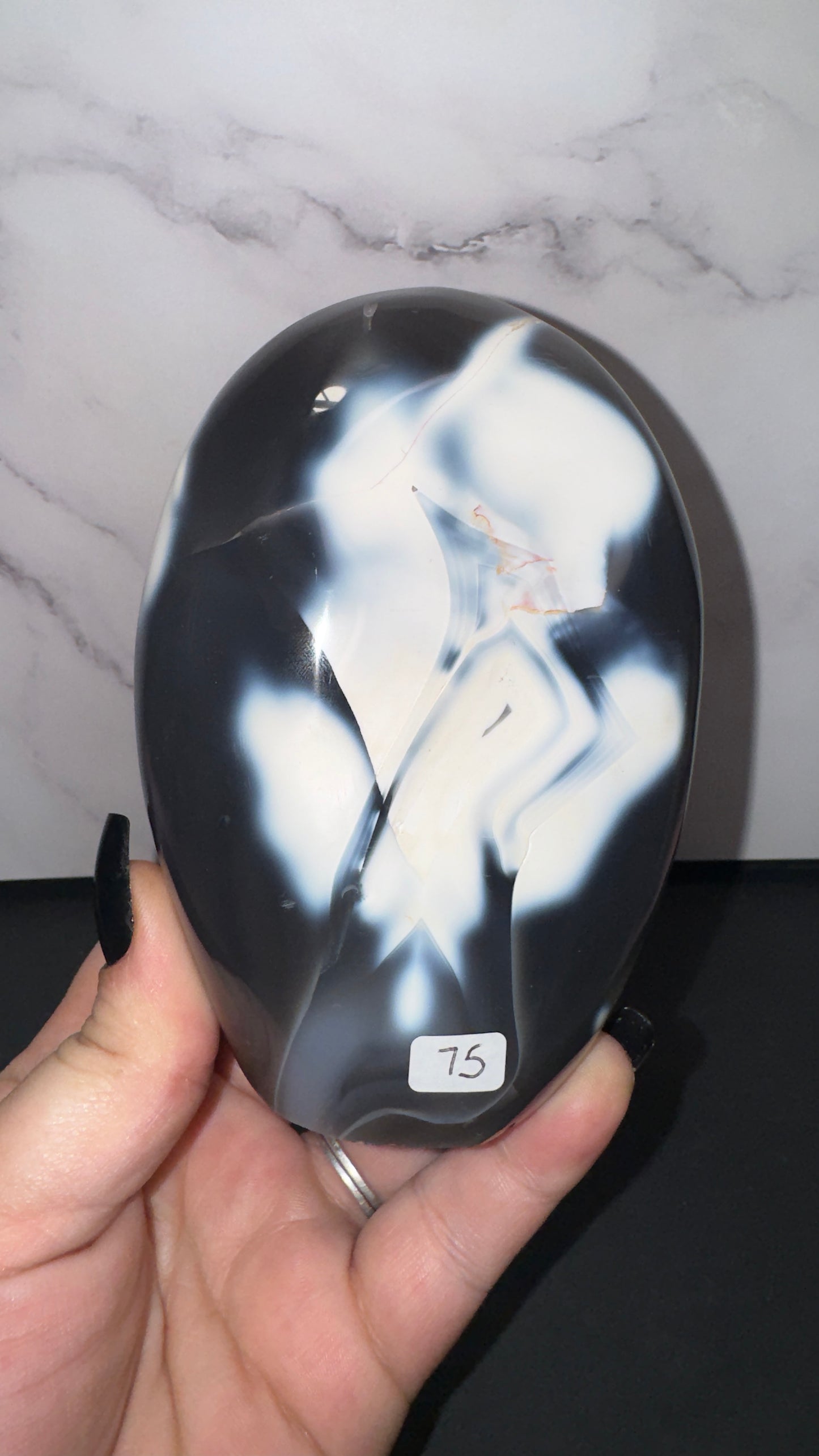 Orca agate