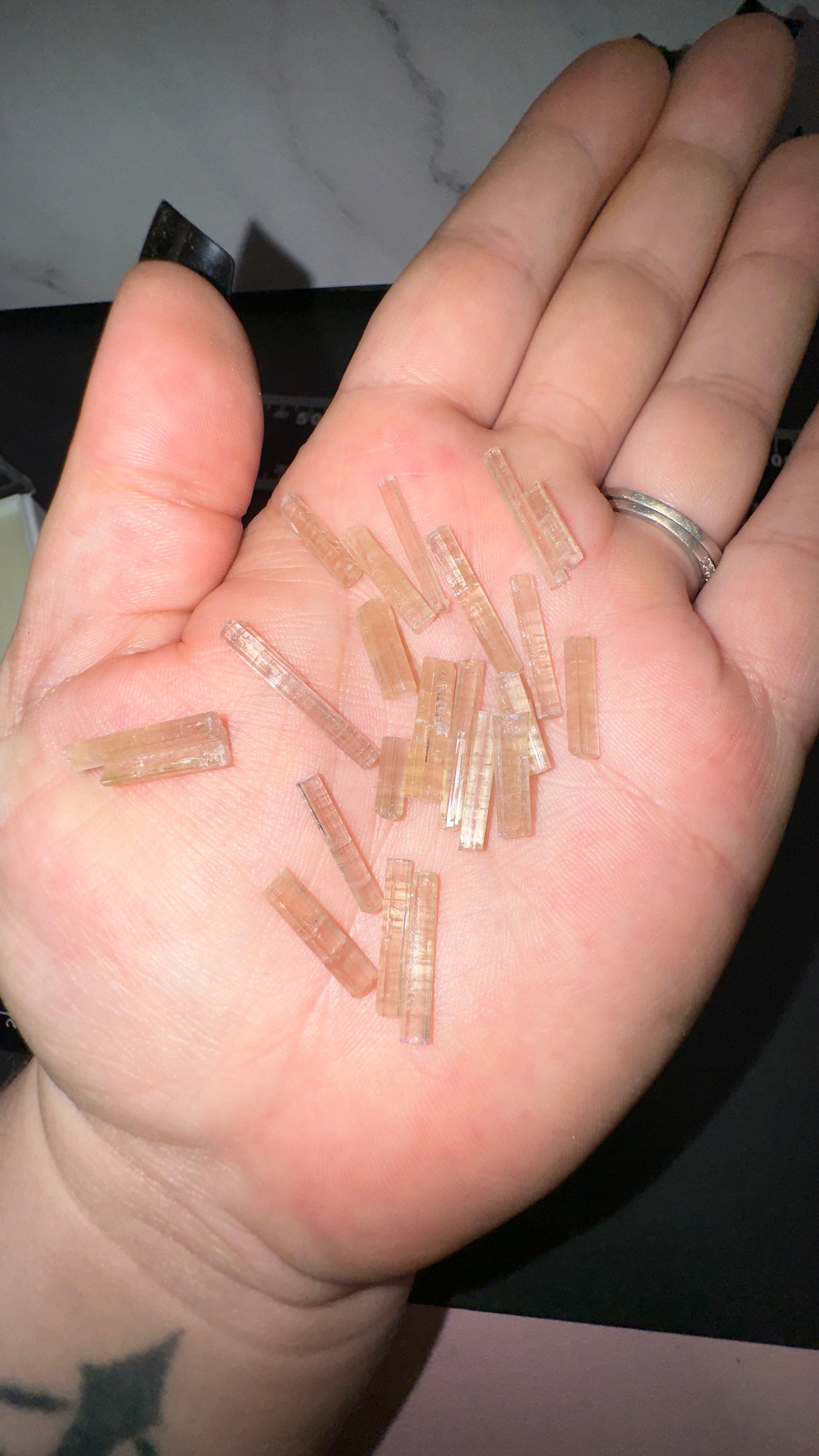 7.6grams peach tourmaline