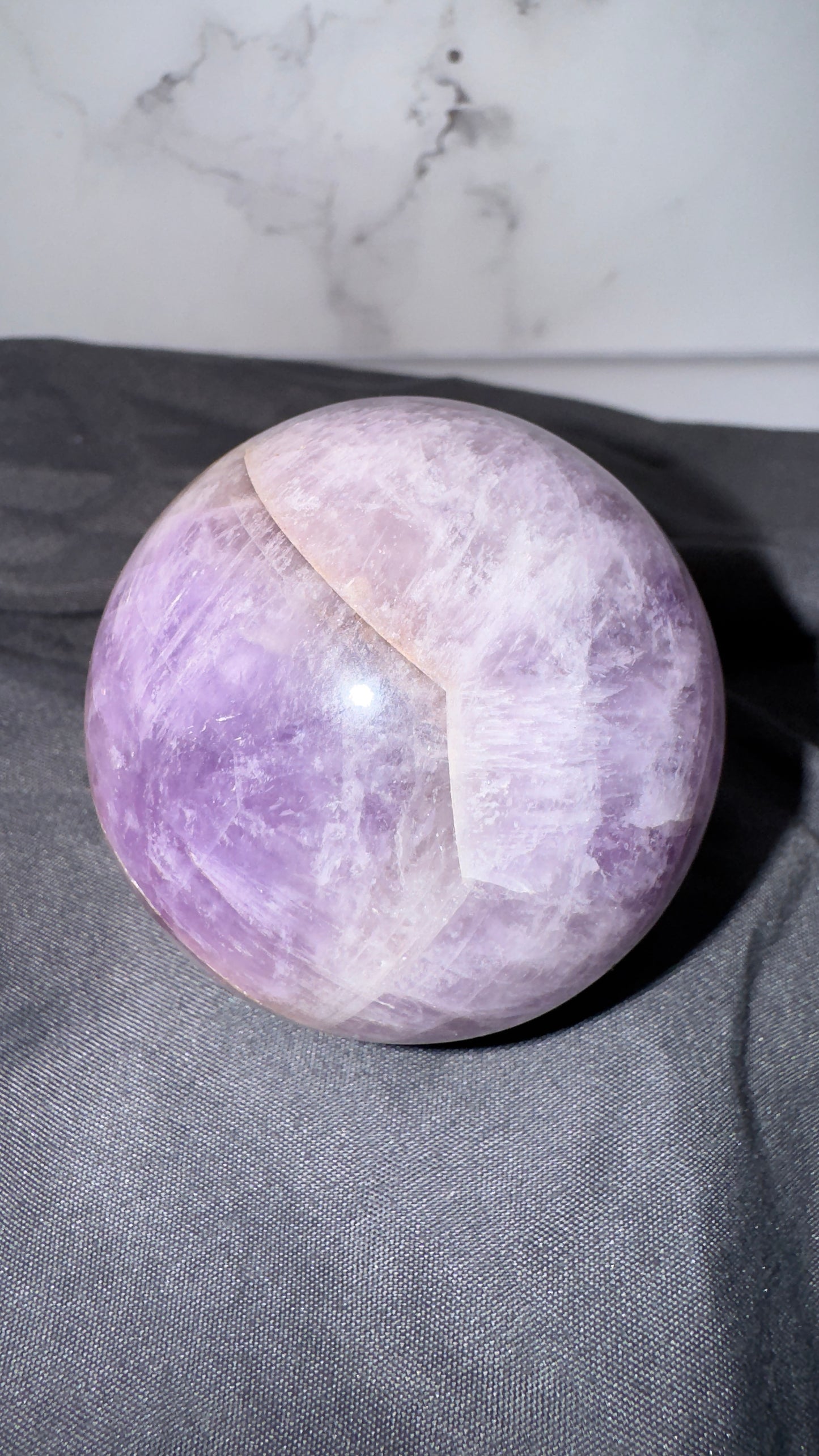 Amethyst sphere