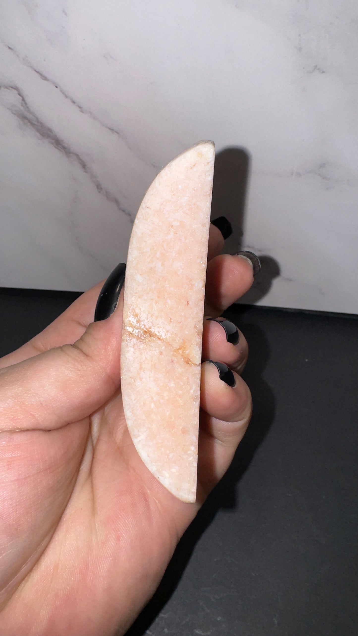Pink amethyst moon