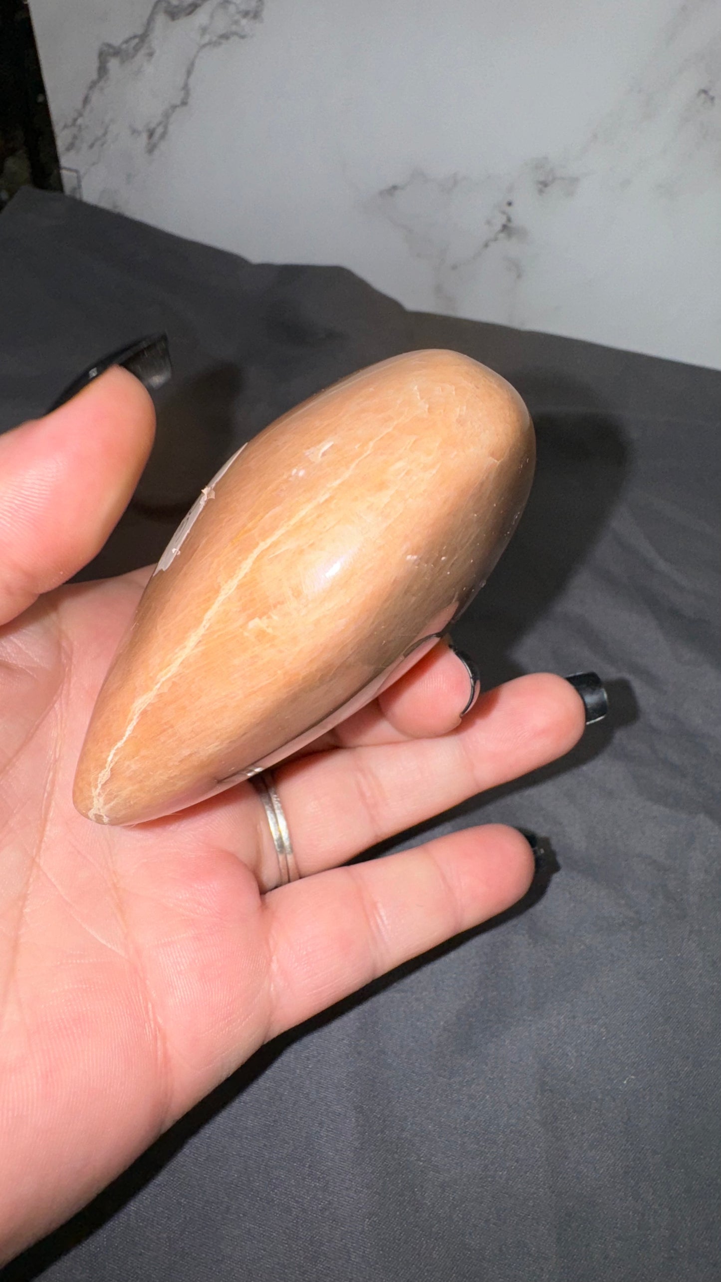 Peach moonstone