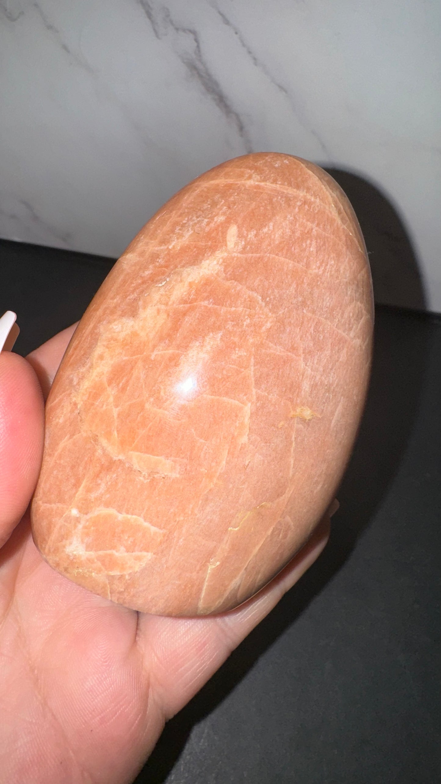 Peach moonstone