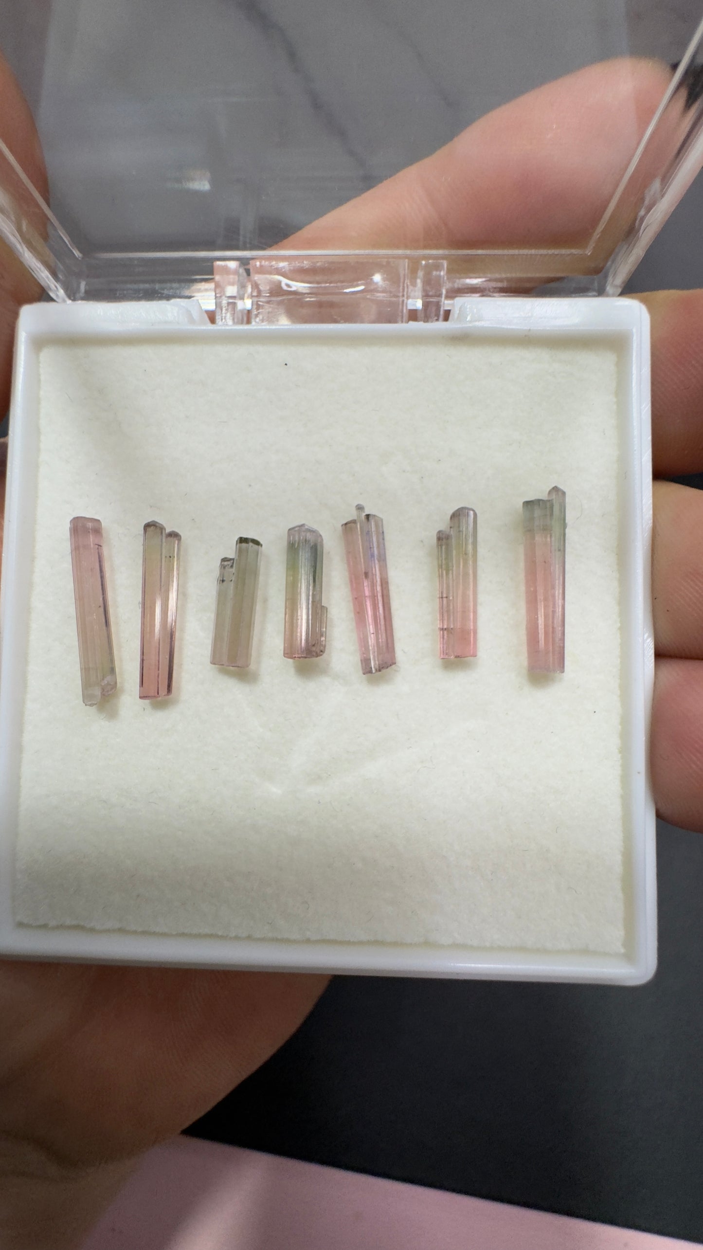 Top grade tourmaline lot