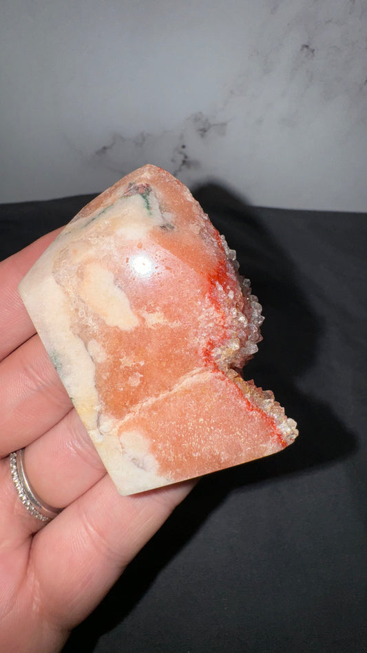 Pink/red amethyst