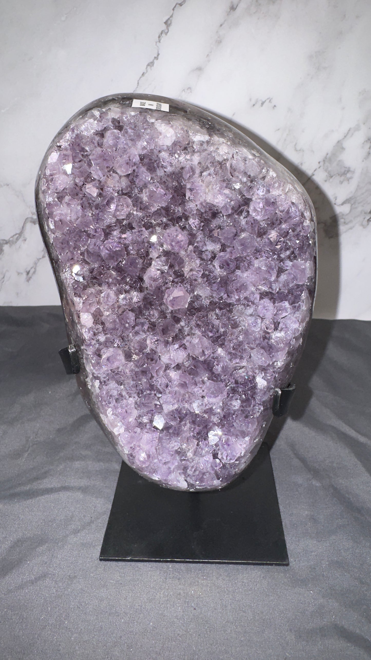 Amethyst on stand