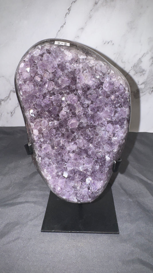 Amethyst on stand