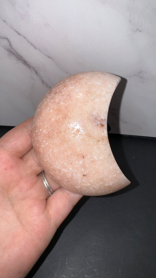 Pink amethyst moon