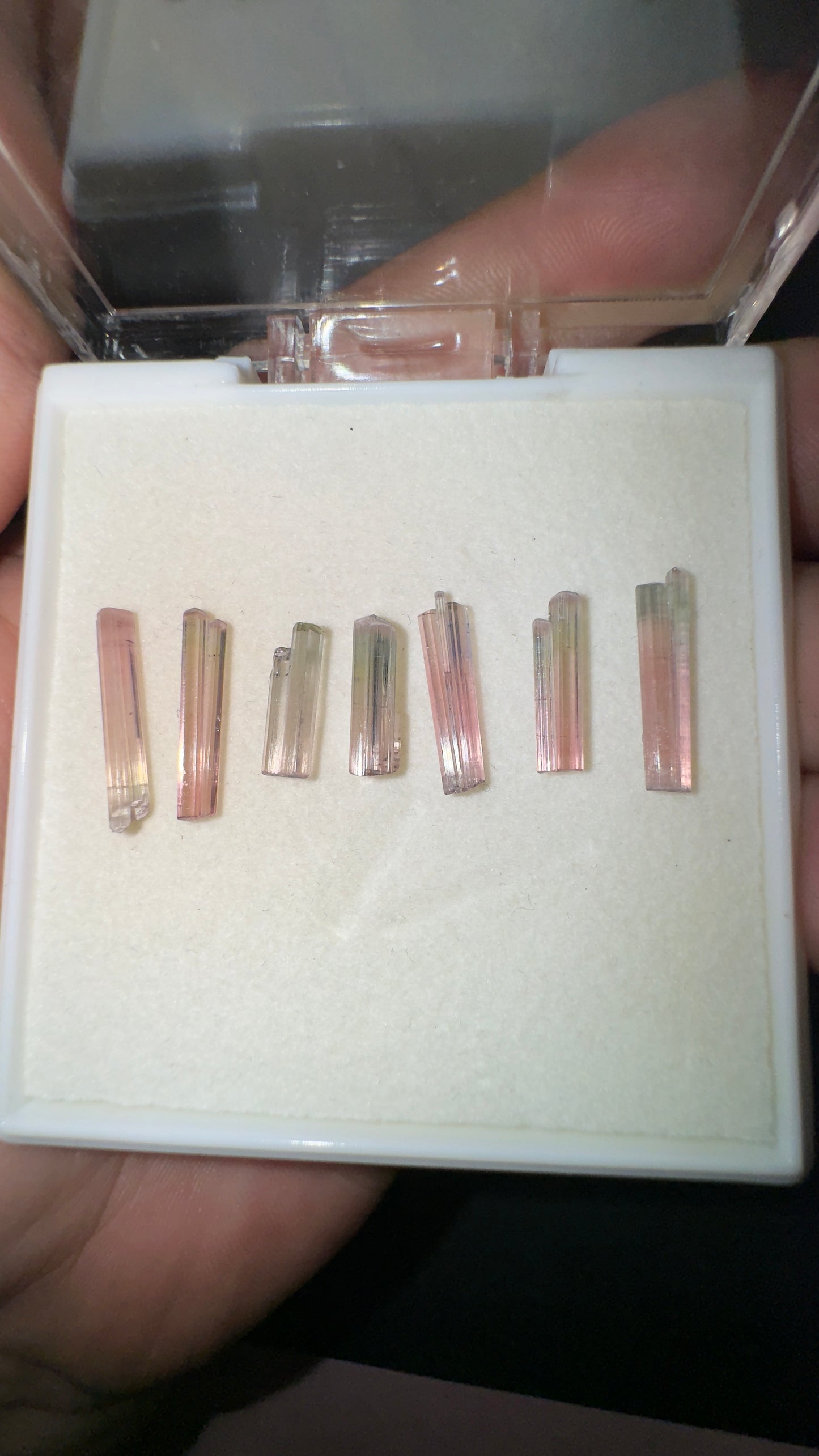 Top grade tourmaline lot