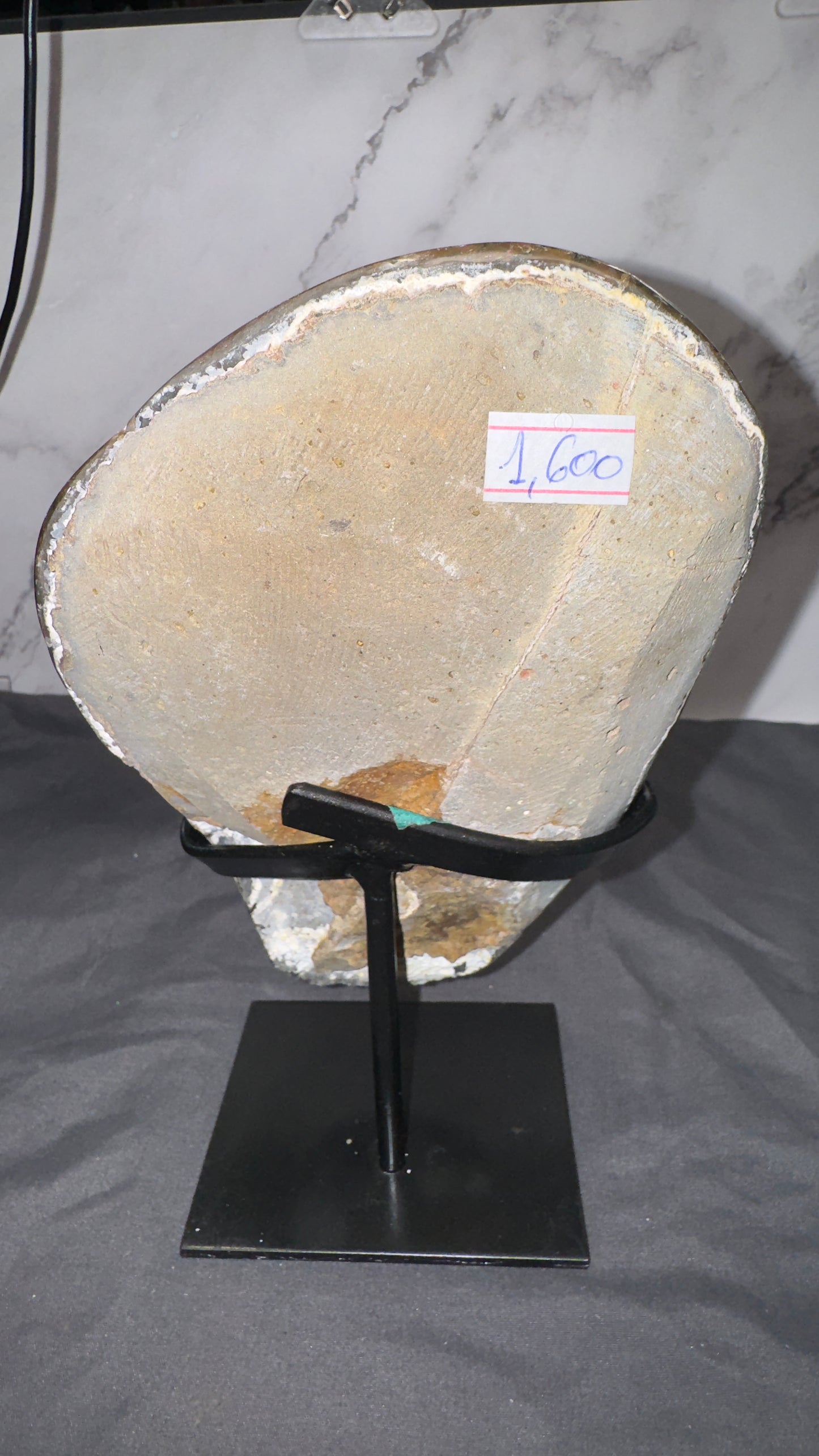 Amethyst on stand