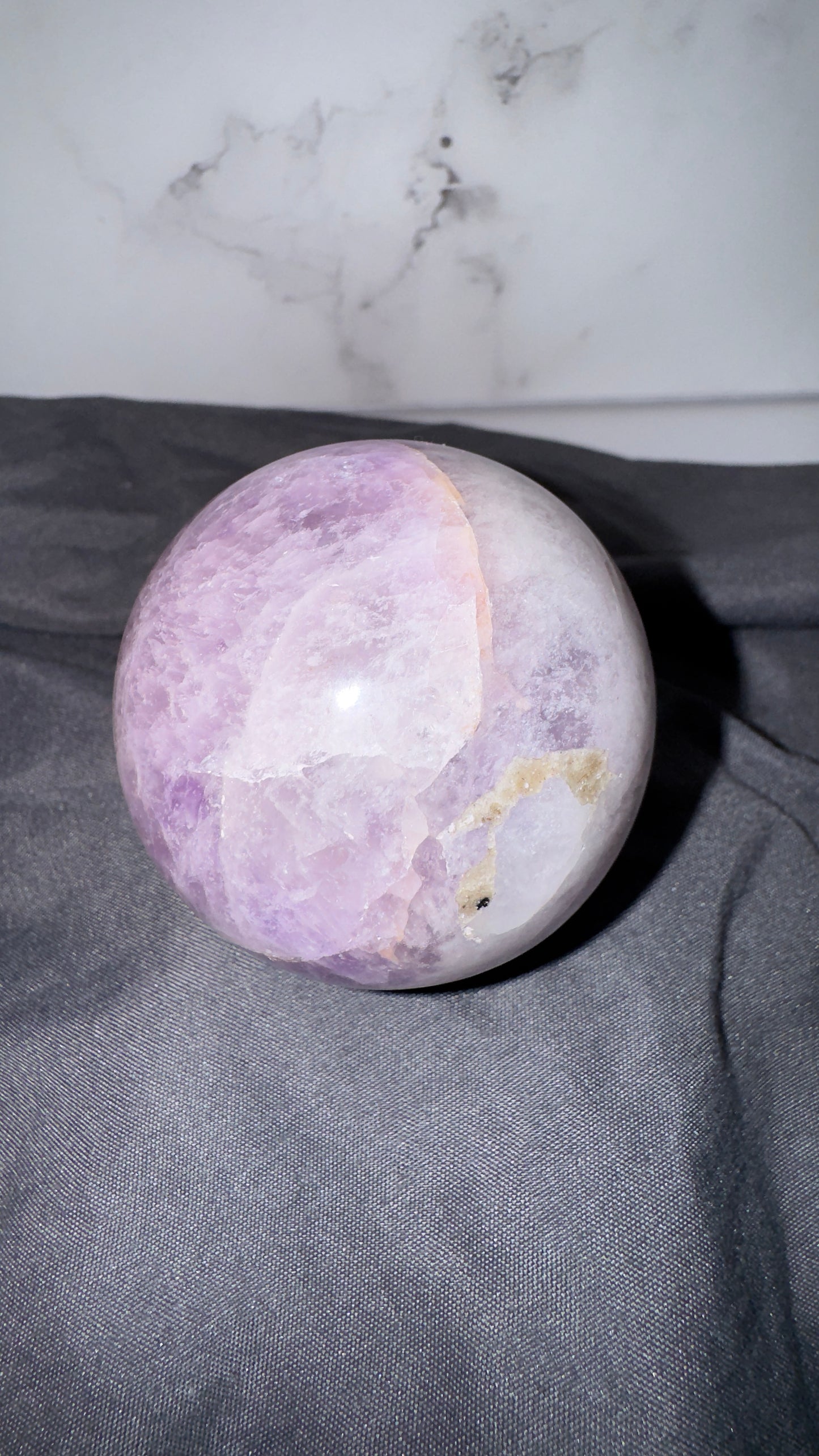 Amethyst sphere