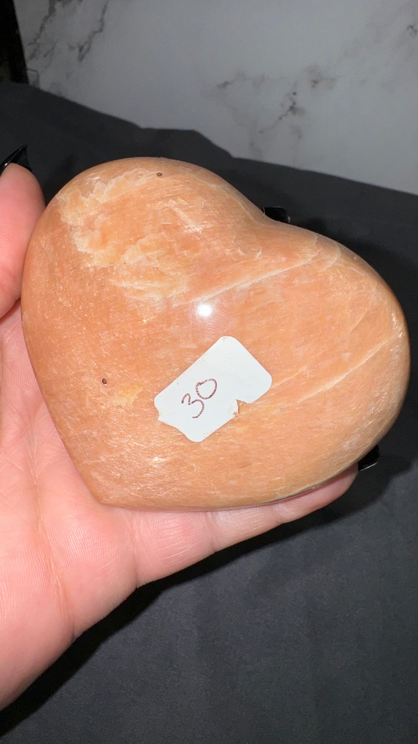 Peach moonstone