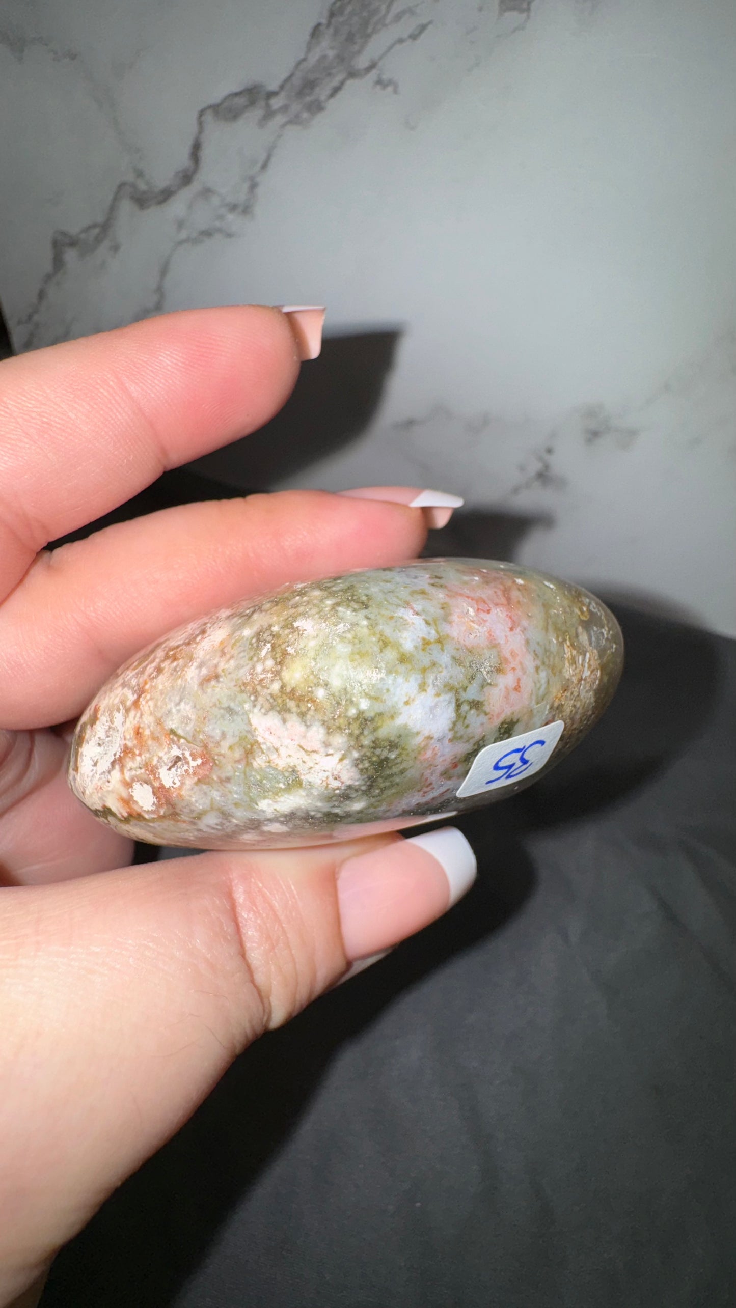 Sea jasper heart