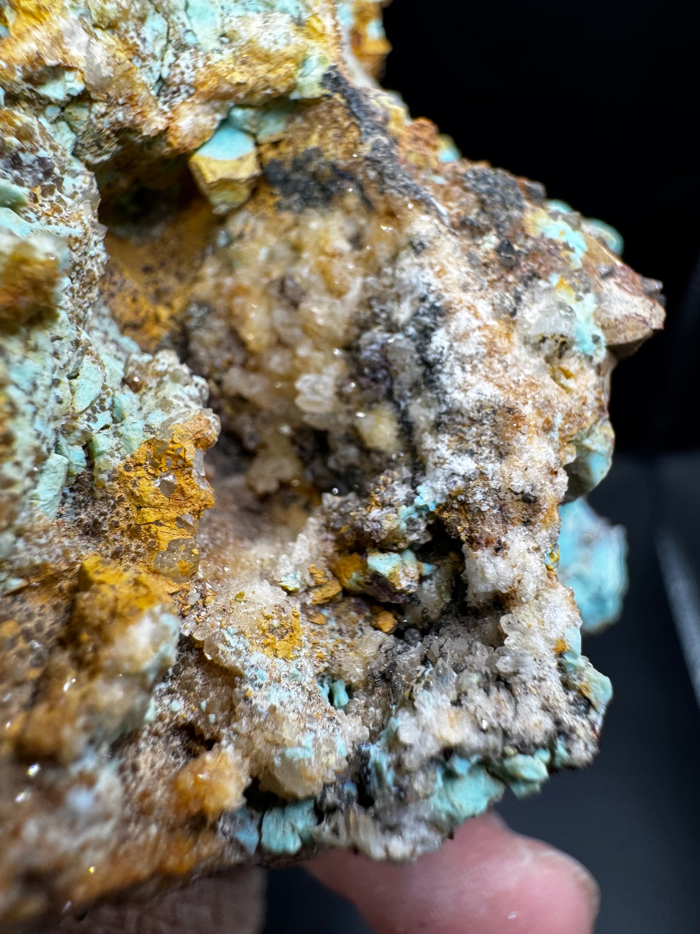Turquoise on matrix