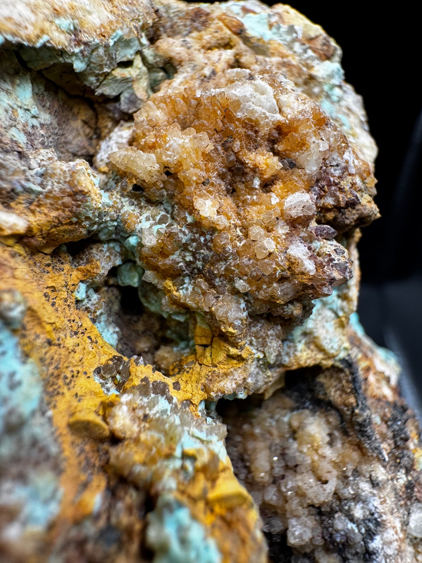 Turquoise on matrix
