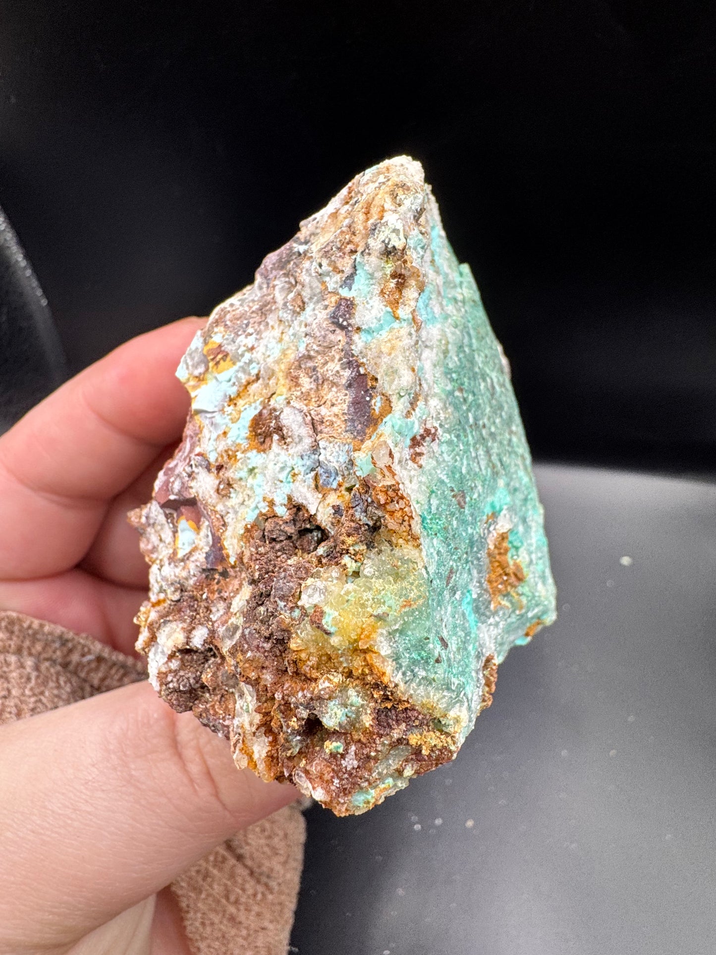 Turquoise on matrix