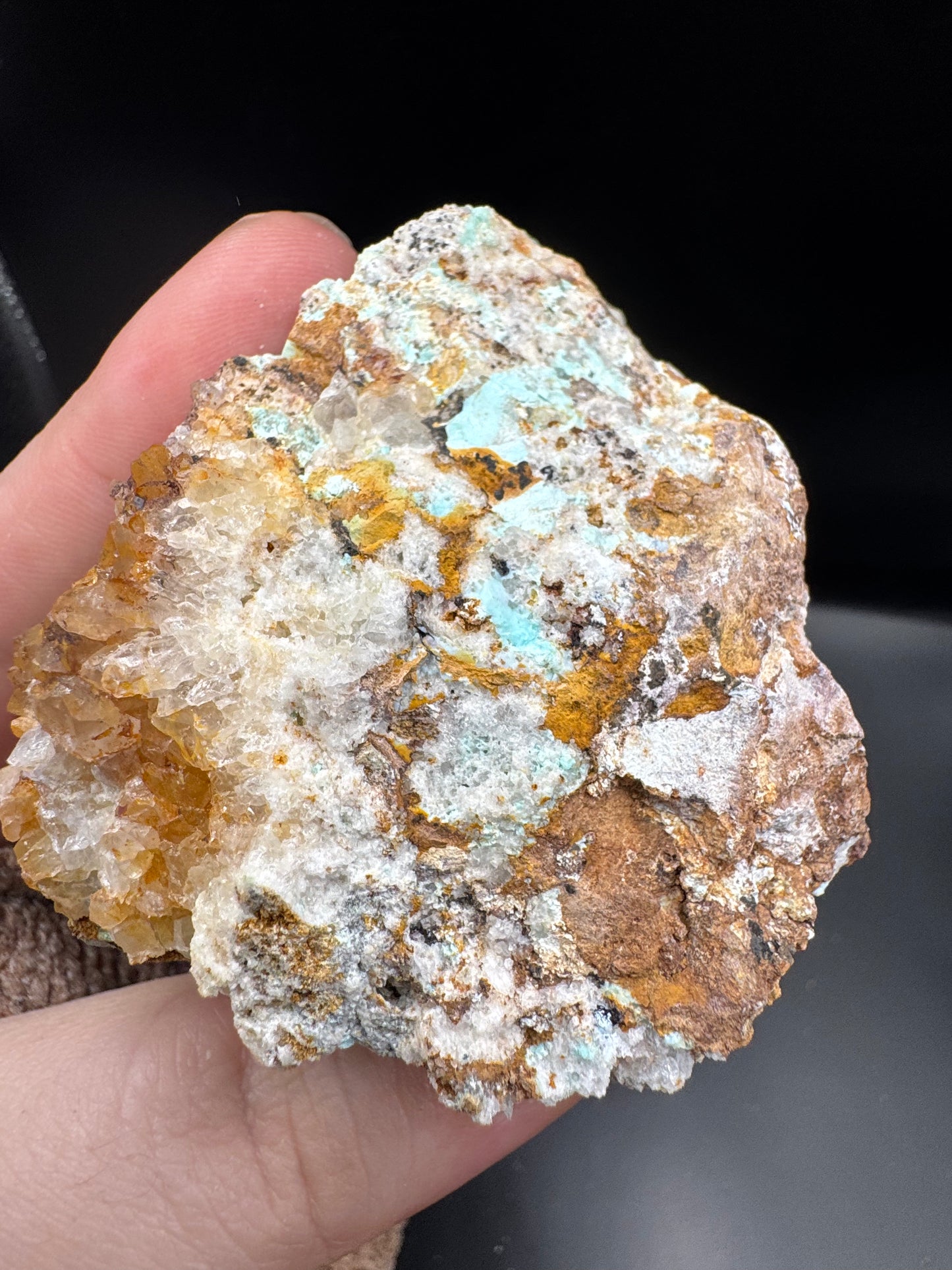 Turquoise on matrix