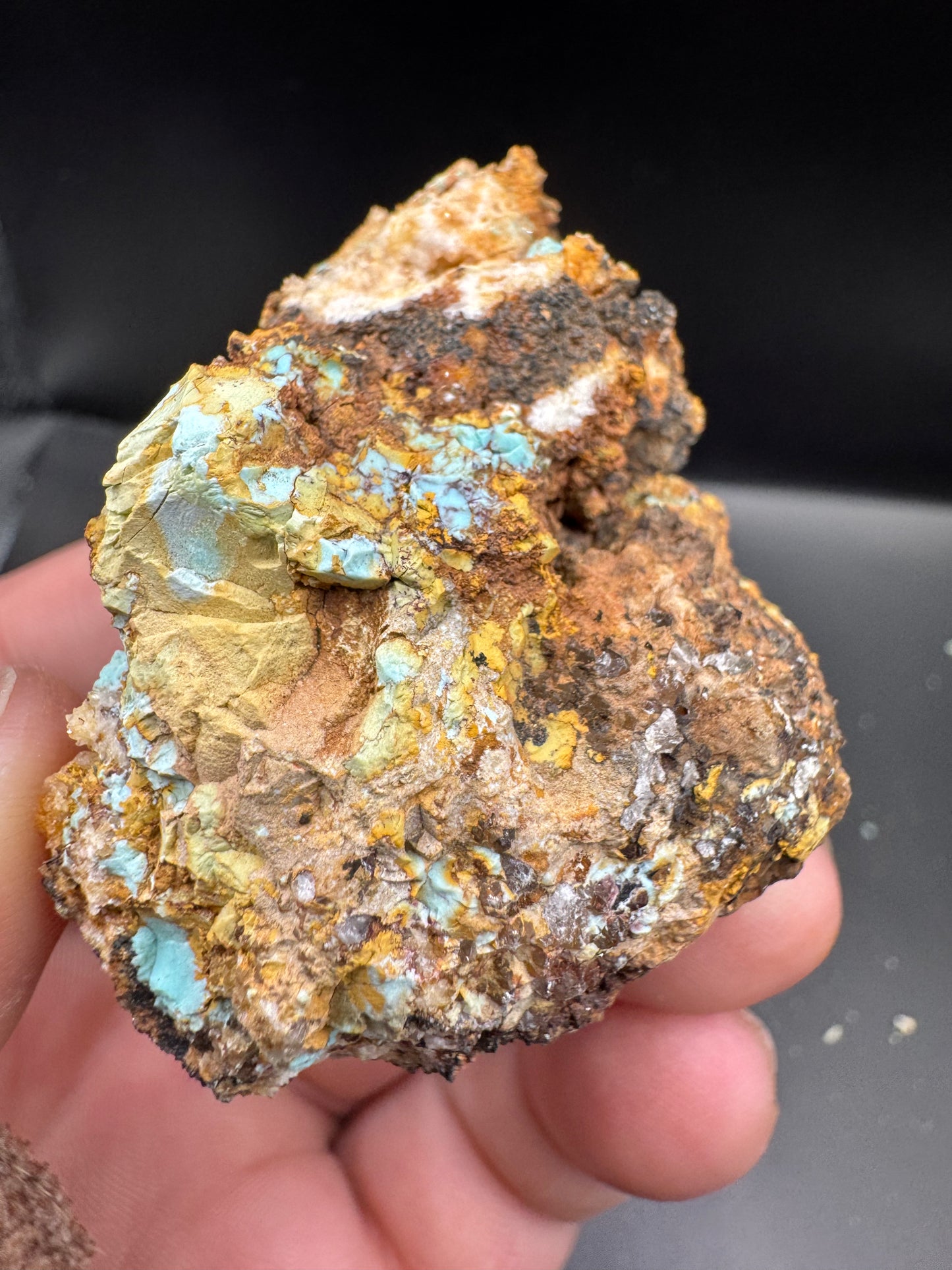 Turquoise on matrix
