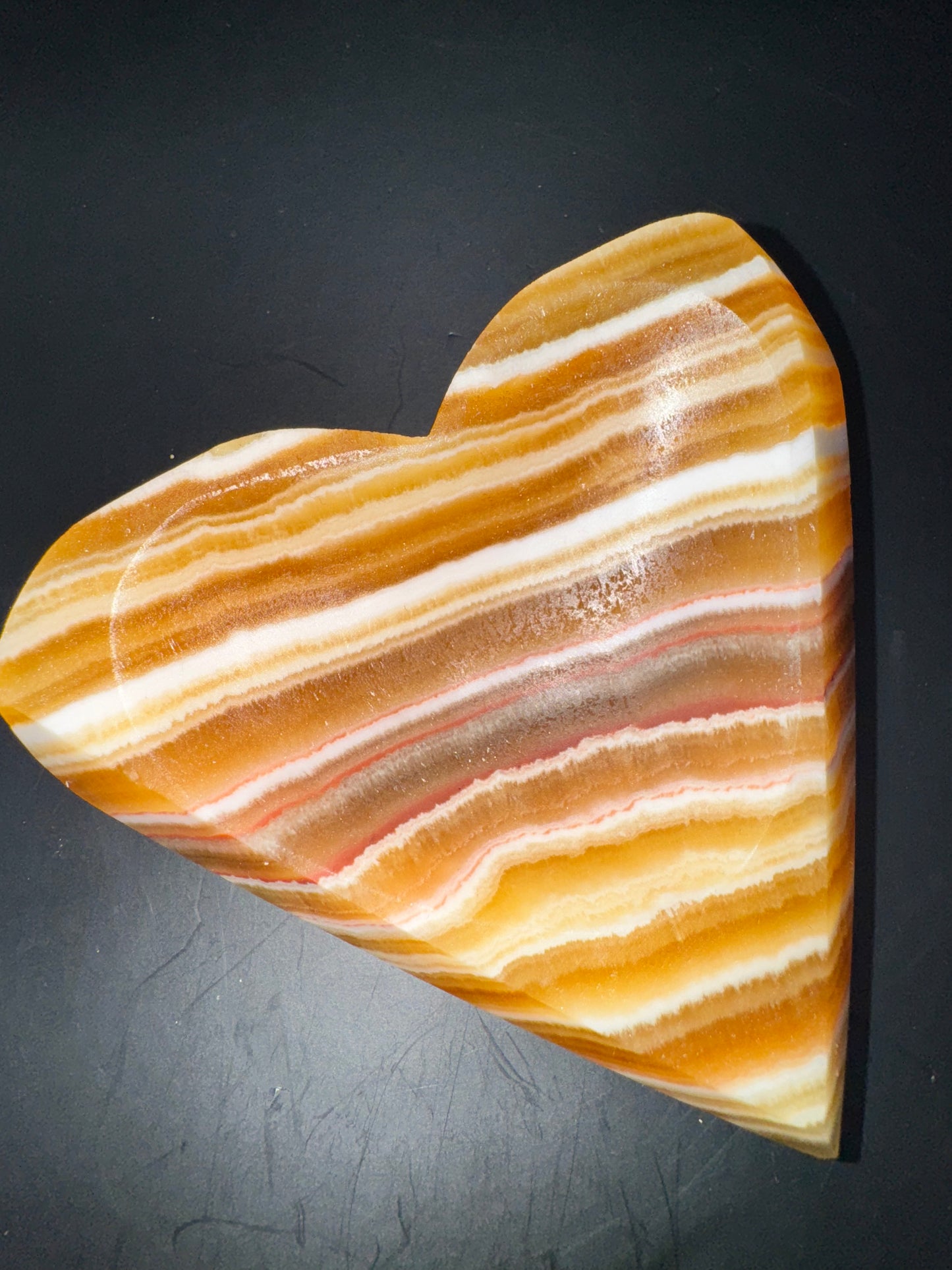 Orange calcite