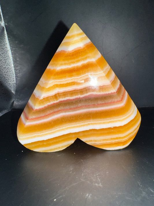 Orange calcite