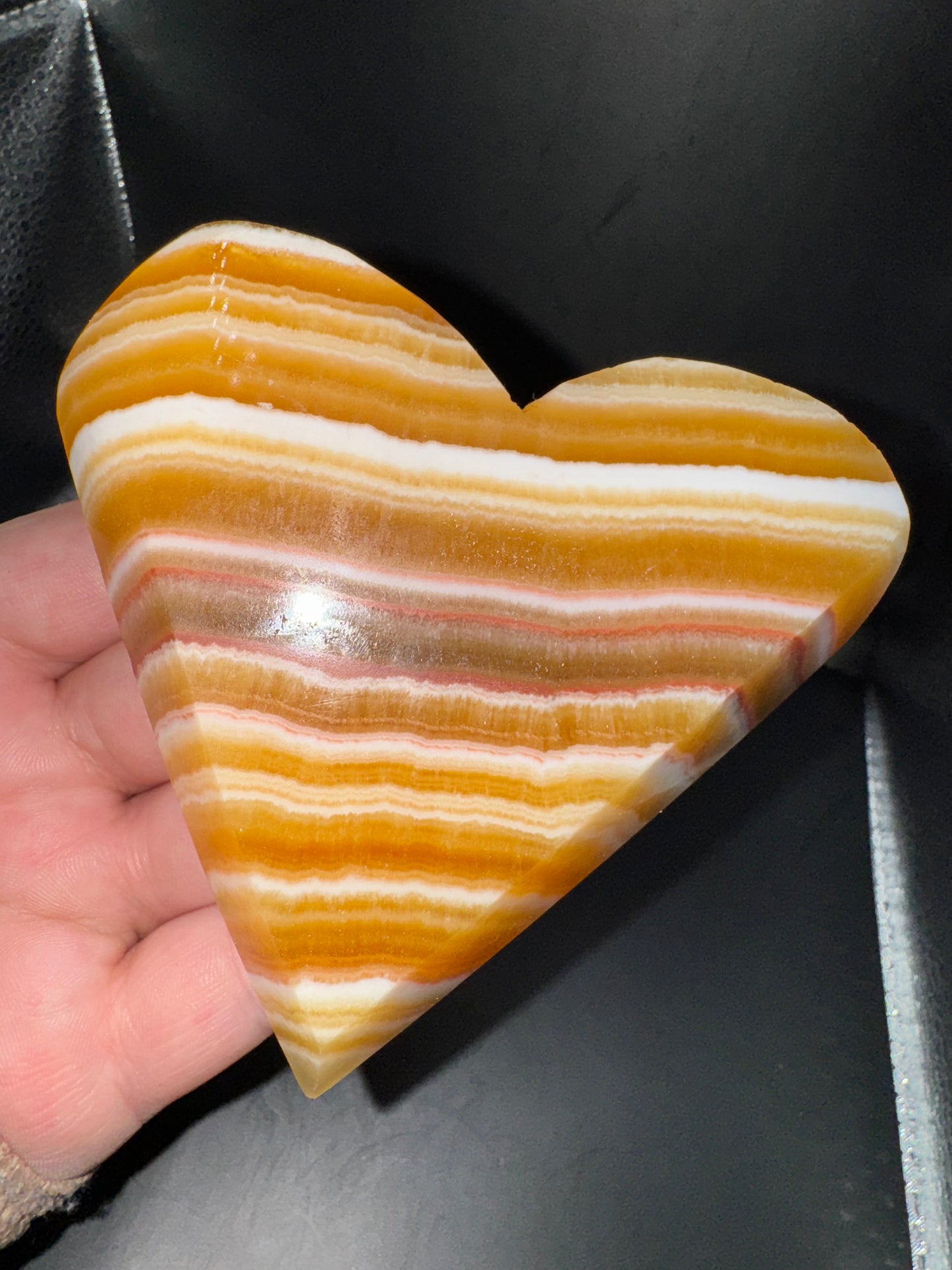Orange calcite
