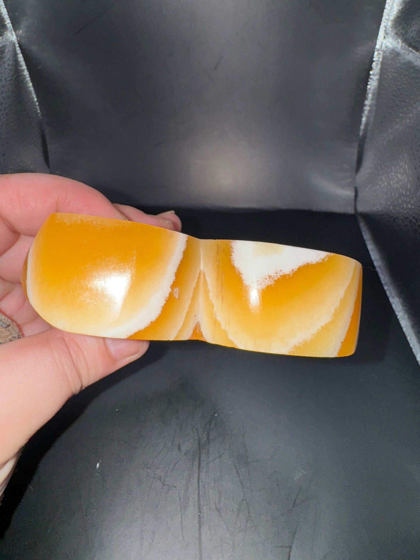 Orange calcite