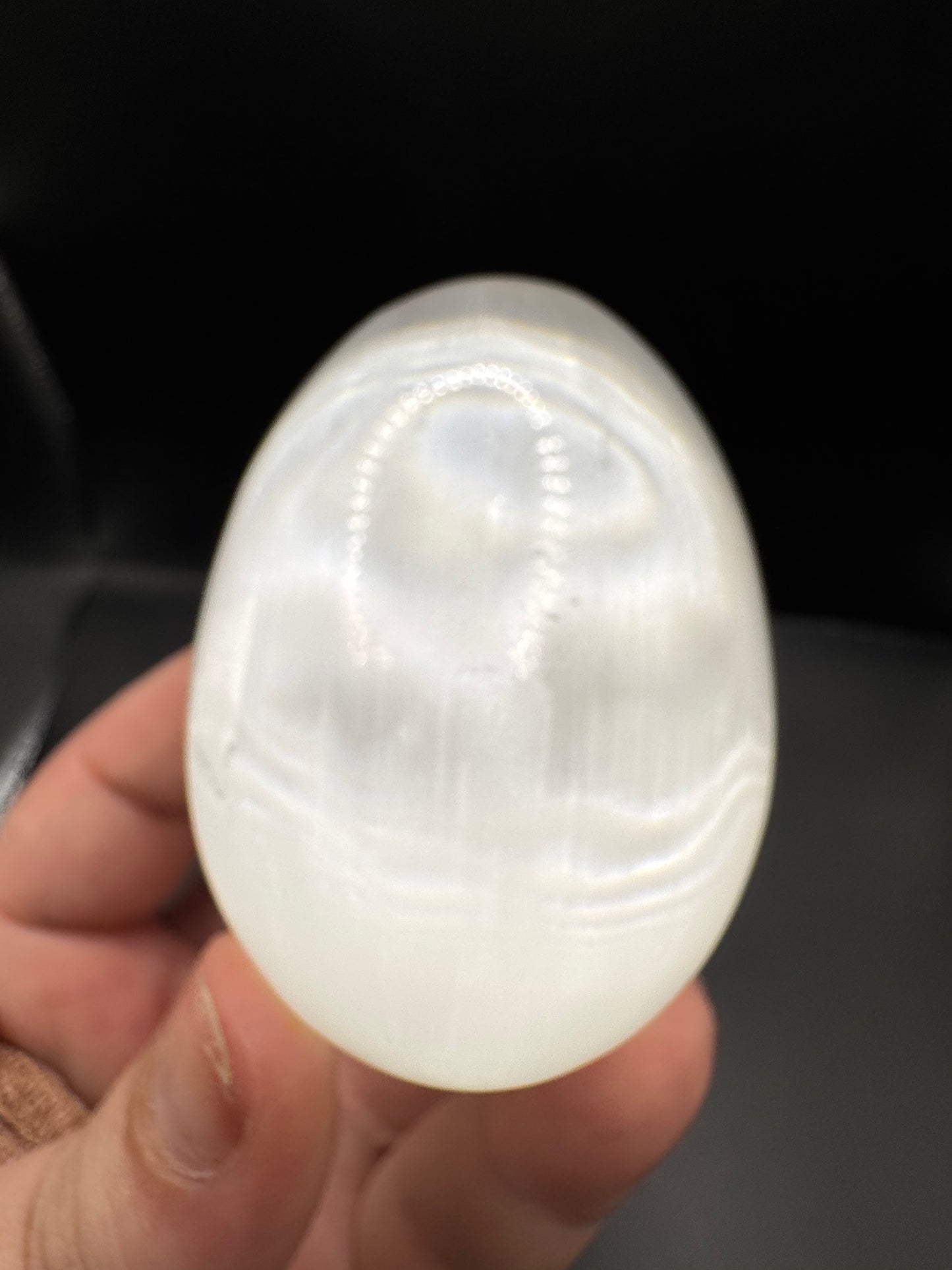 Satin spar eggs
