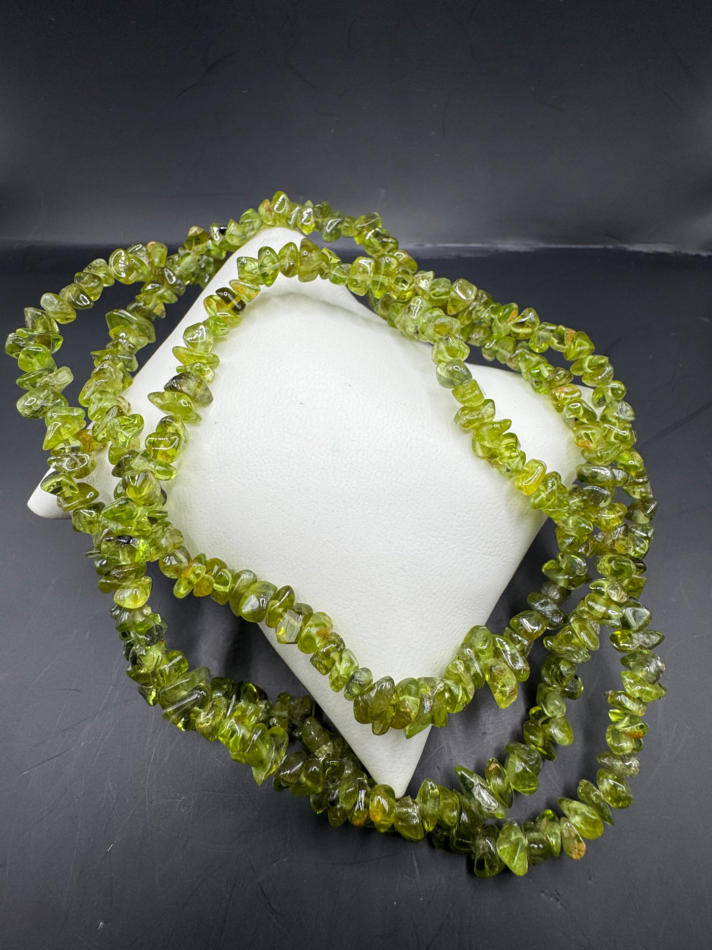 Peridot necklace