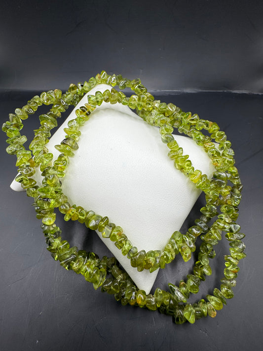 Peridot necklace