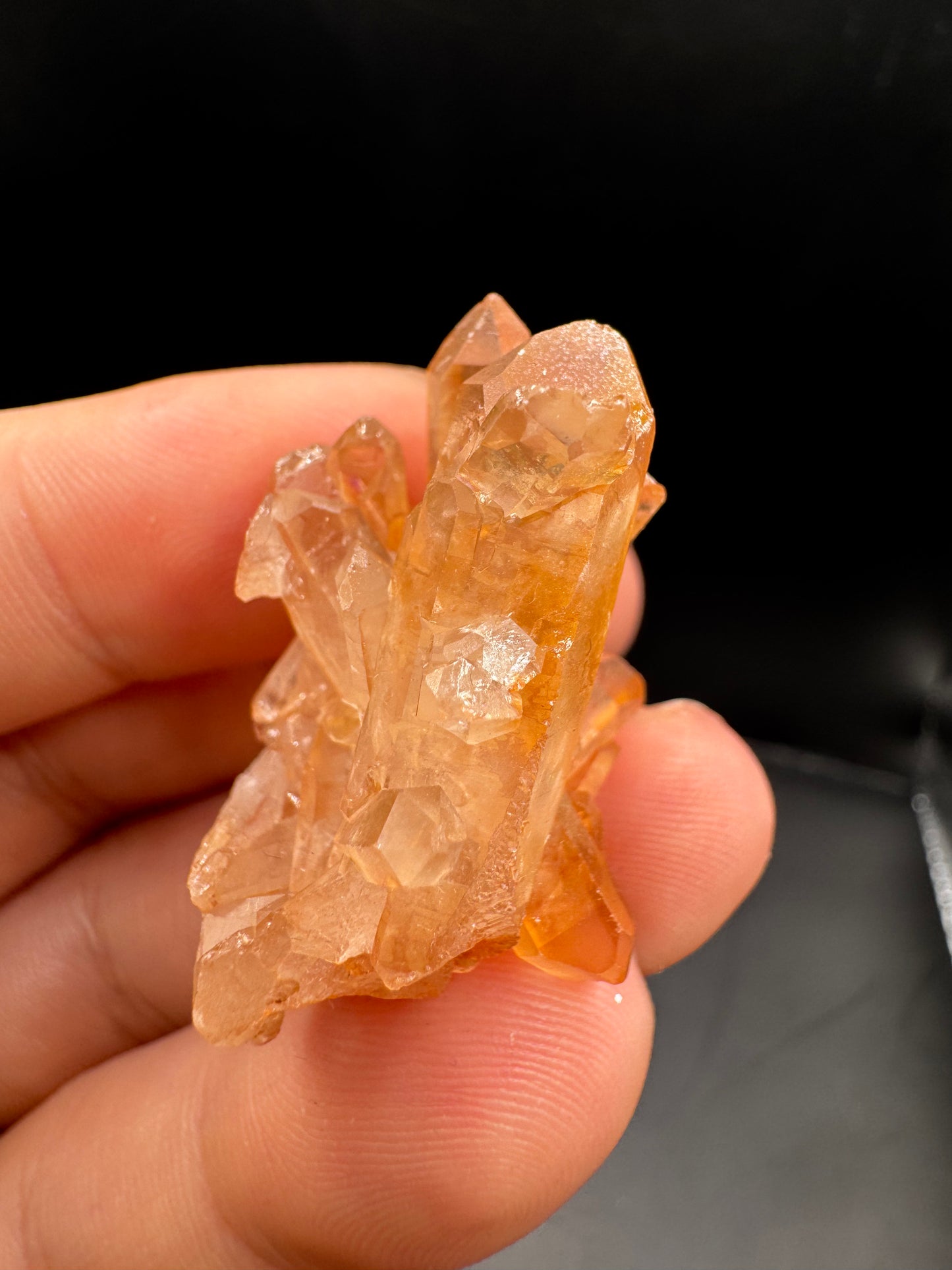 Tangerine quartz