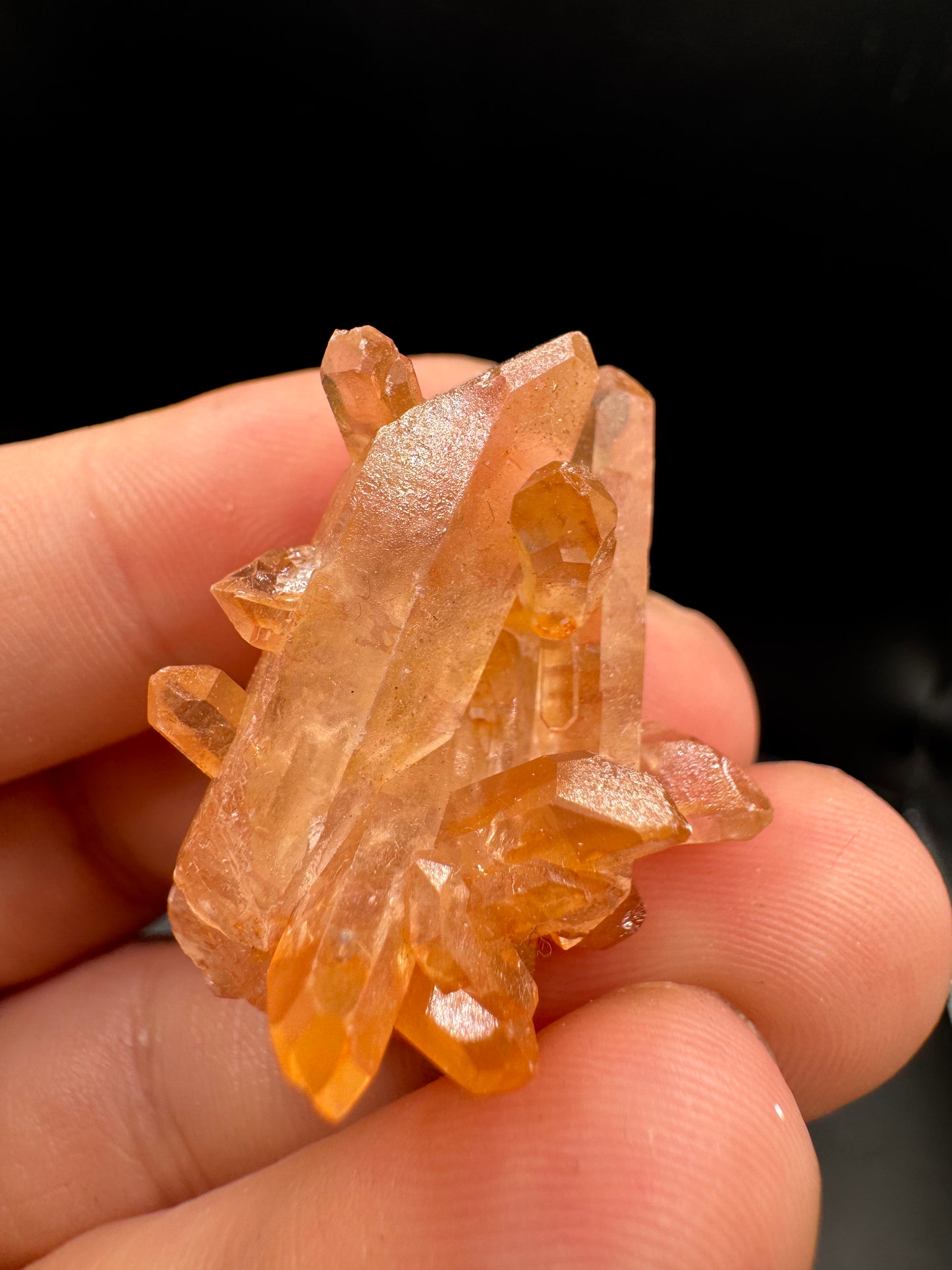 Tangerine quartz
