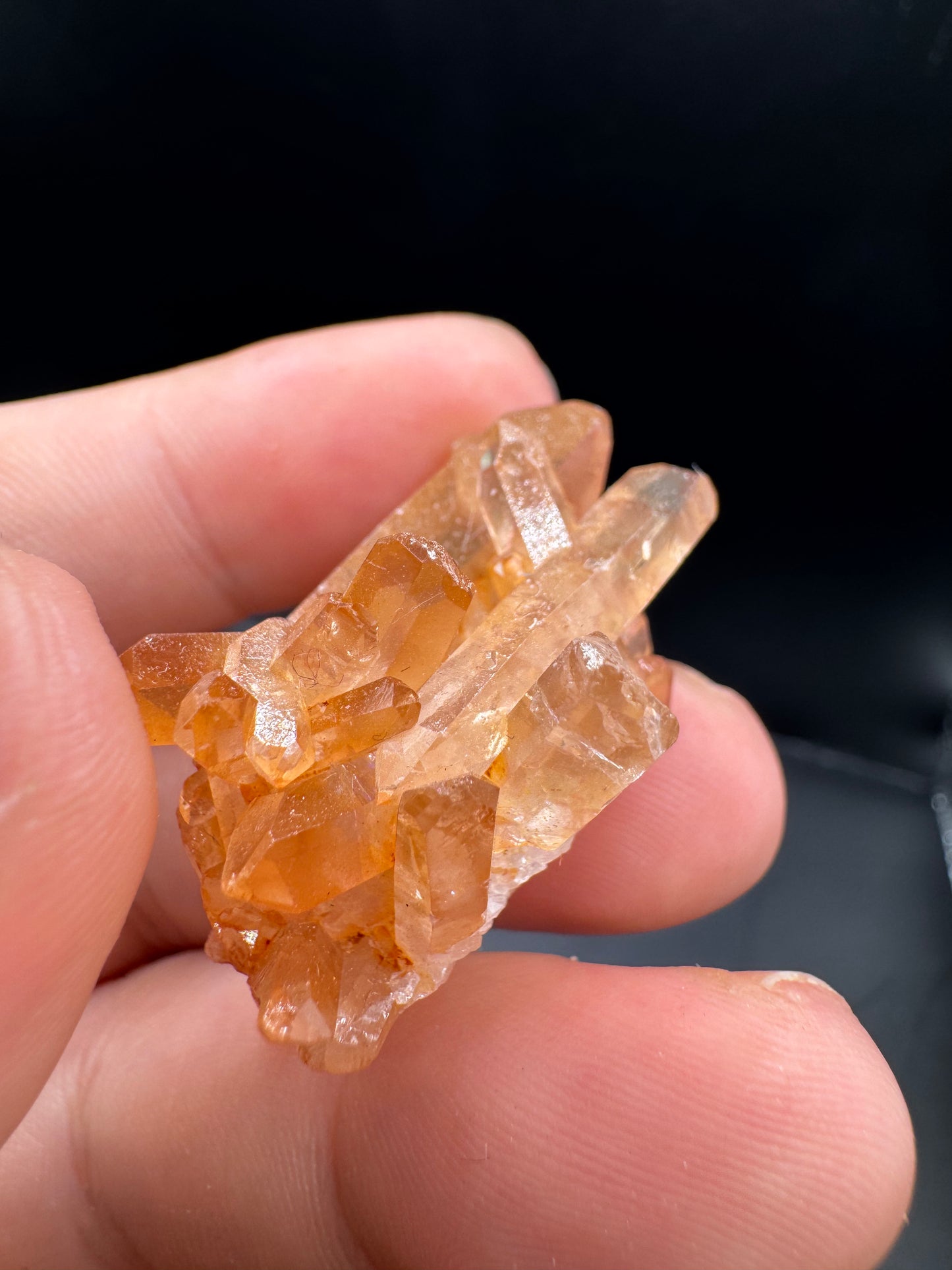 Tangerine quartz