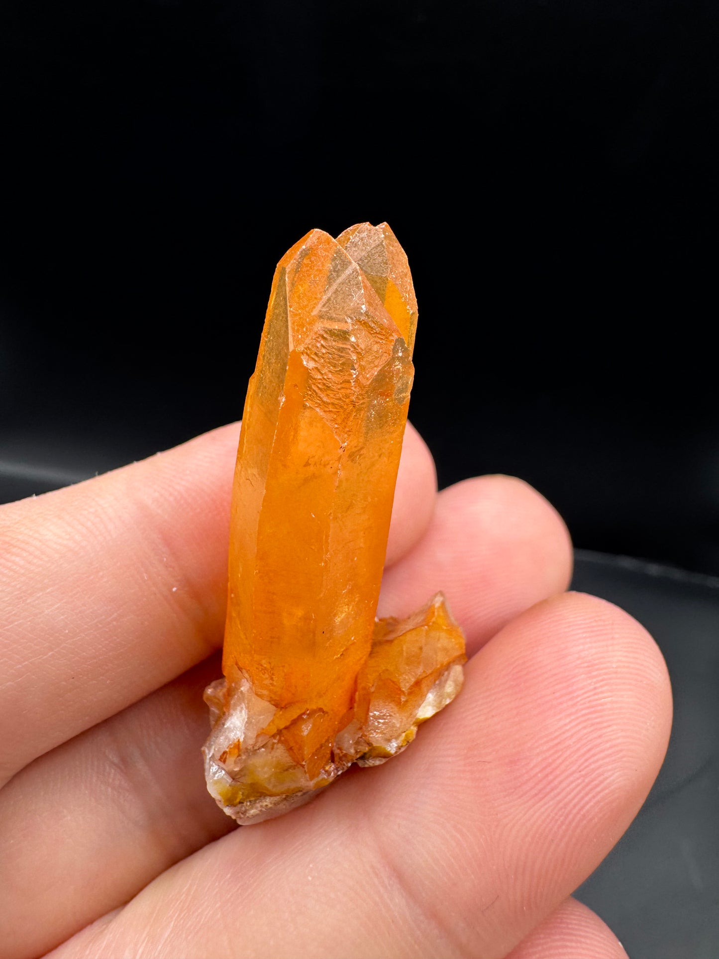 Tangerine quartz