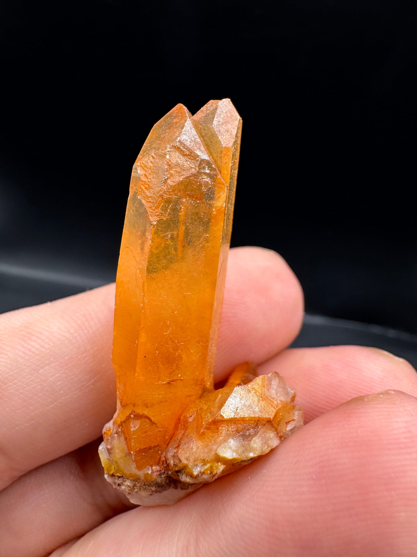 Tangerine quartz