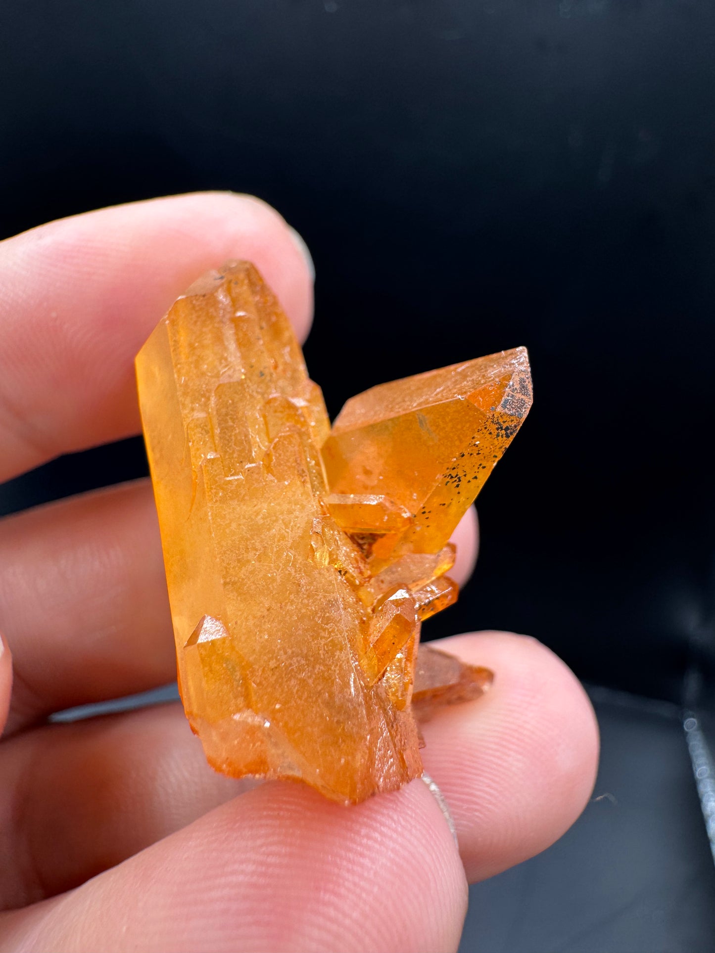 Tangerine quartz
