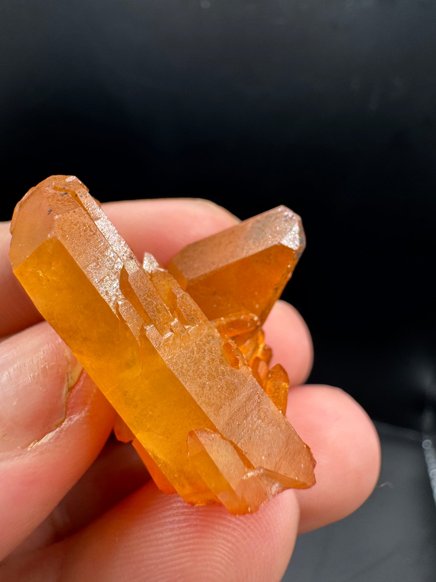 Tangerine quartz