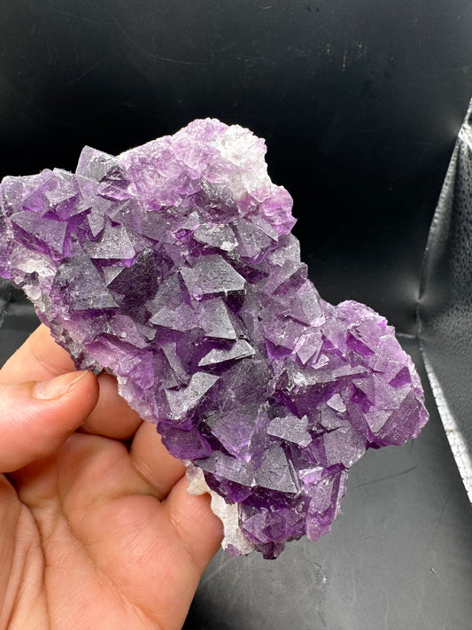 Octahedral fluorite